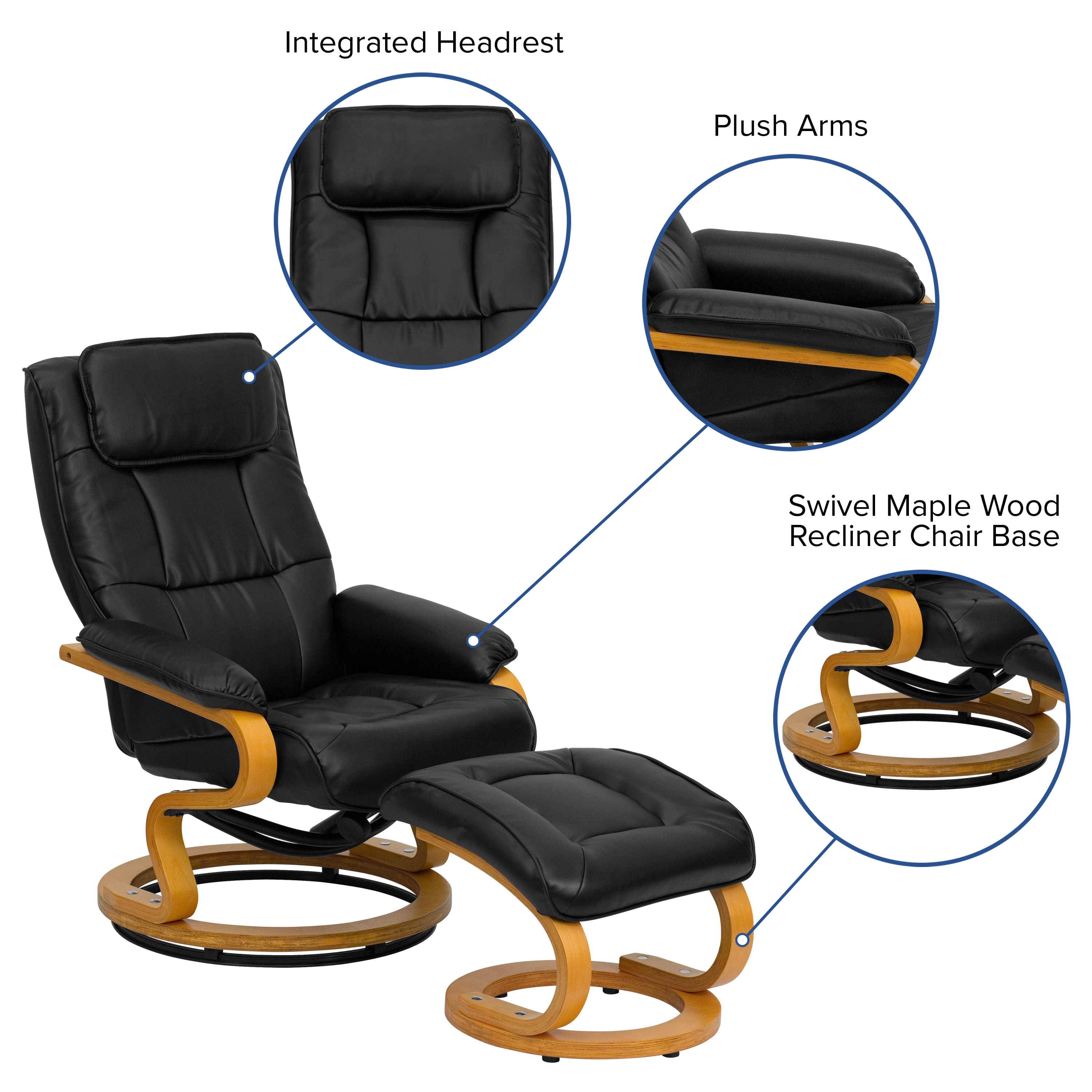 Flash Furniture 847254015837 recliners - View #8