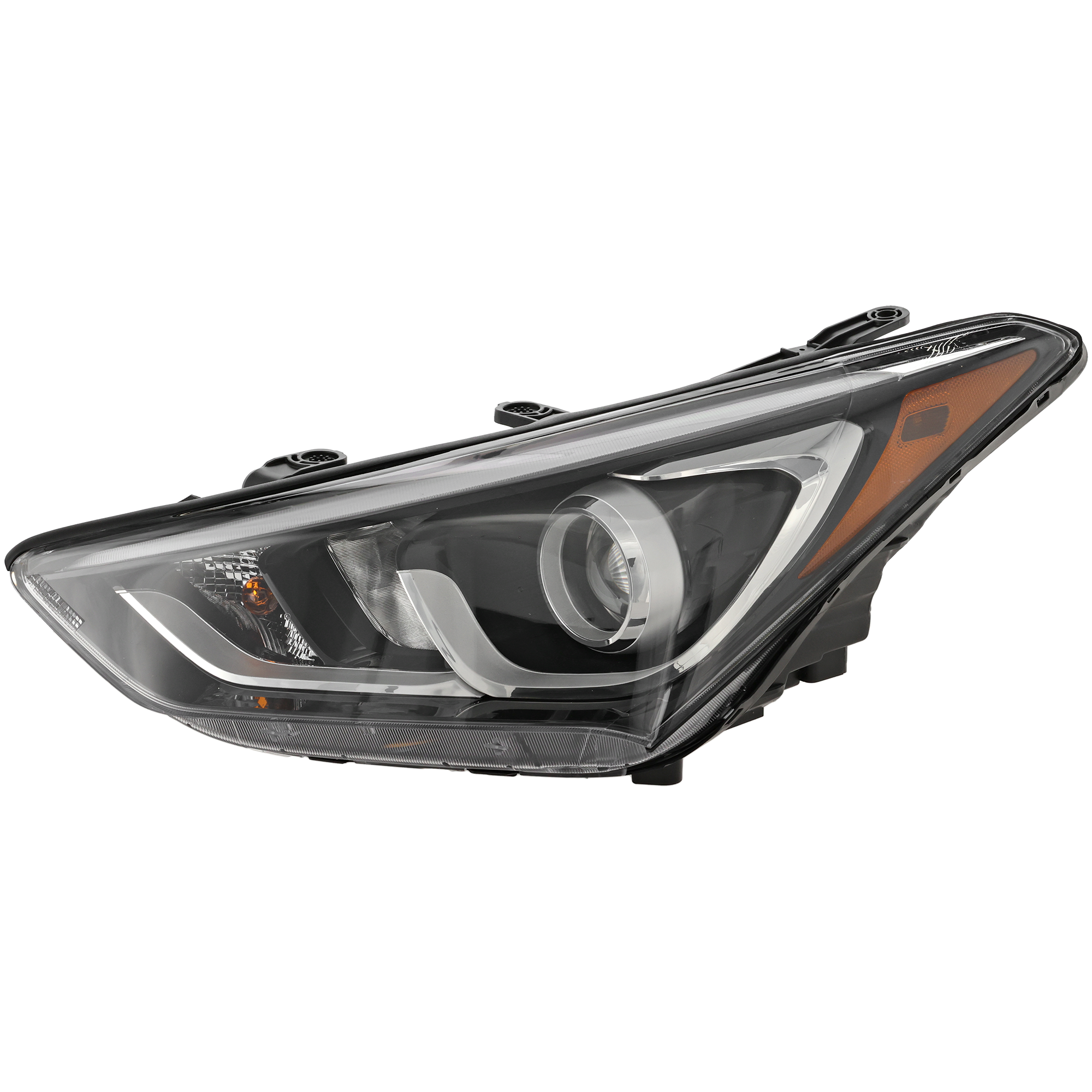 Garage-Pro JCWRH10010036GP Headlight Compatible with Hyundai Santa Fe Sport 2017-2018 Driver Side Assembly Halogen