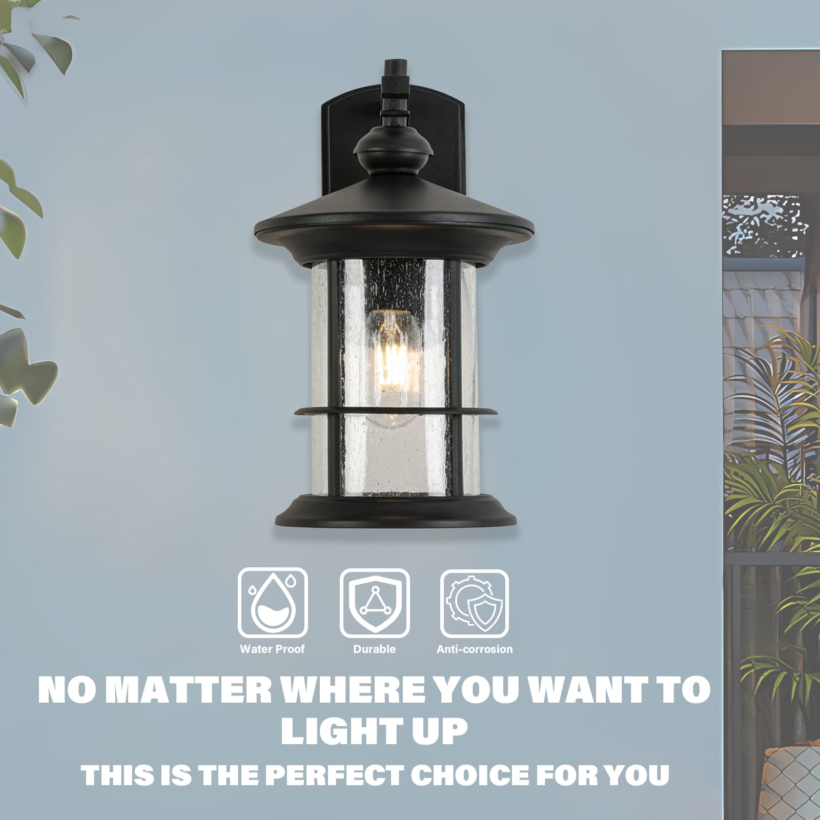 Flynama WF001-XDD-016 Outdoor-Wall-Lighting - View #2