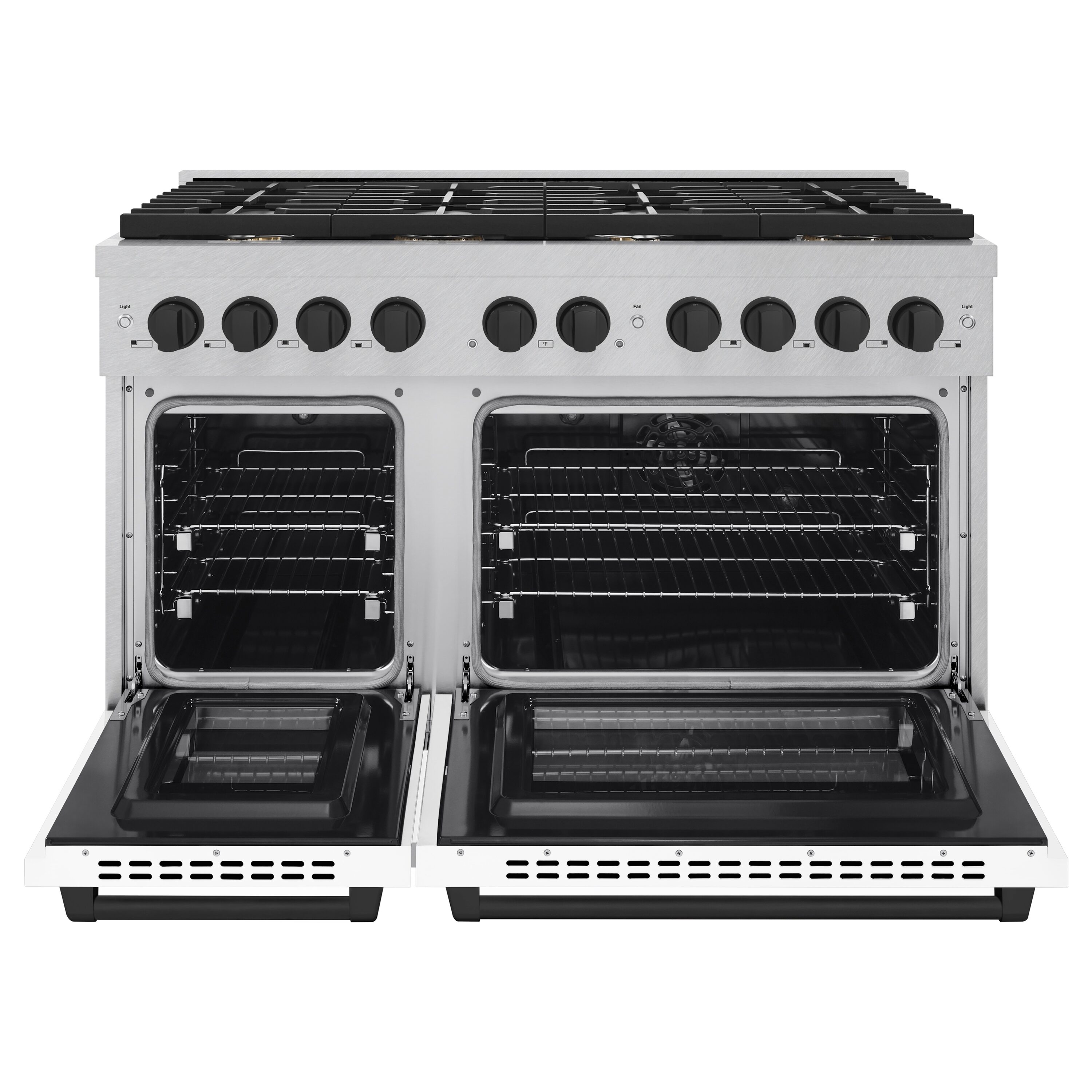 ZLINE KITCHEN & BATH SDRSZ-WM-48-MB Double-Dual-Fuel-Ranges - View #3