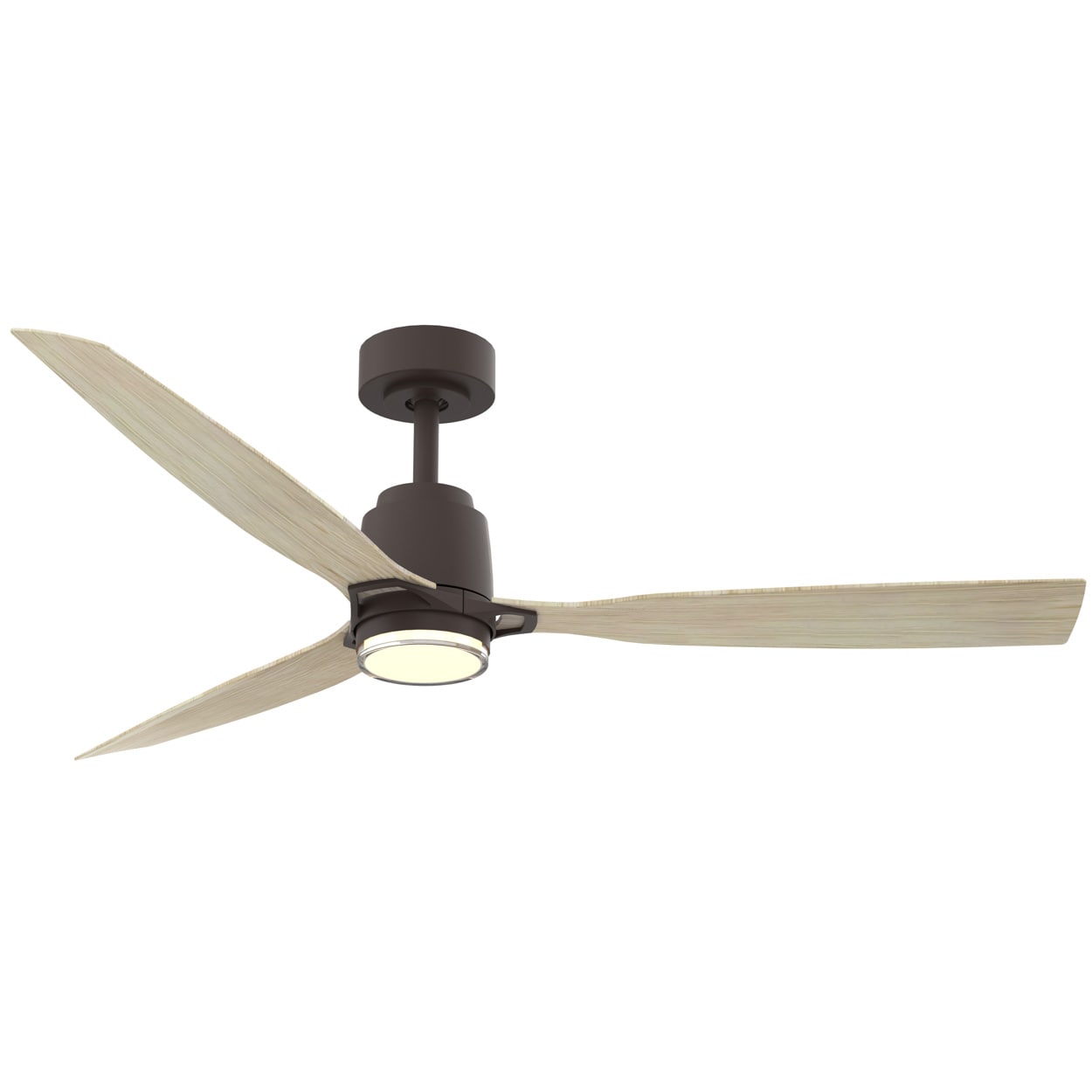 Minka Aire Foxden 53-in Dark Bronze LED Ceiling Fan With Light and Remote Control Included Sansujyuku sansujyuku.com