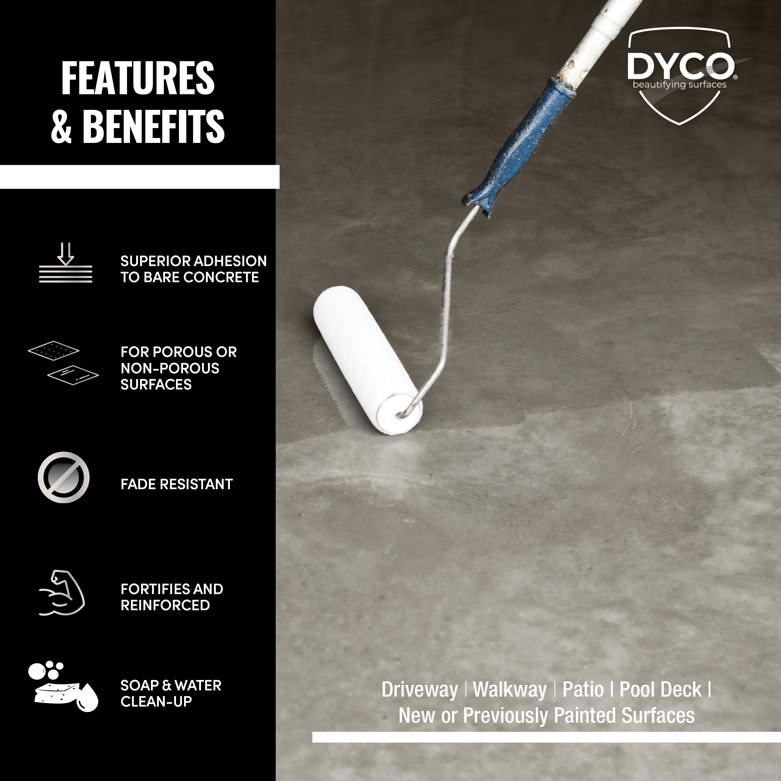 Dyco Paints DYC9040/1 Concrete-Preparation - View #4
