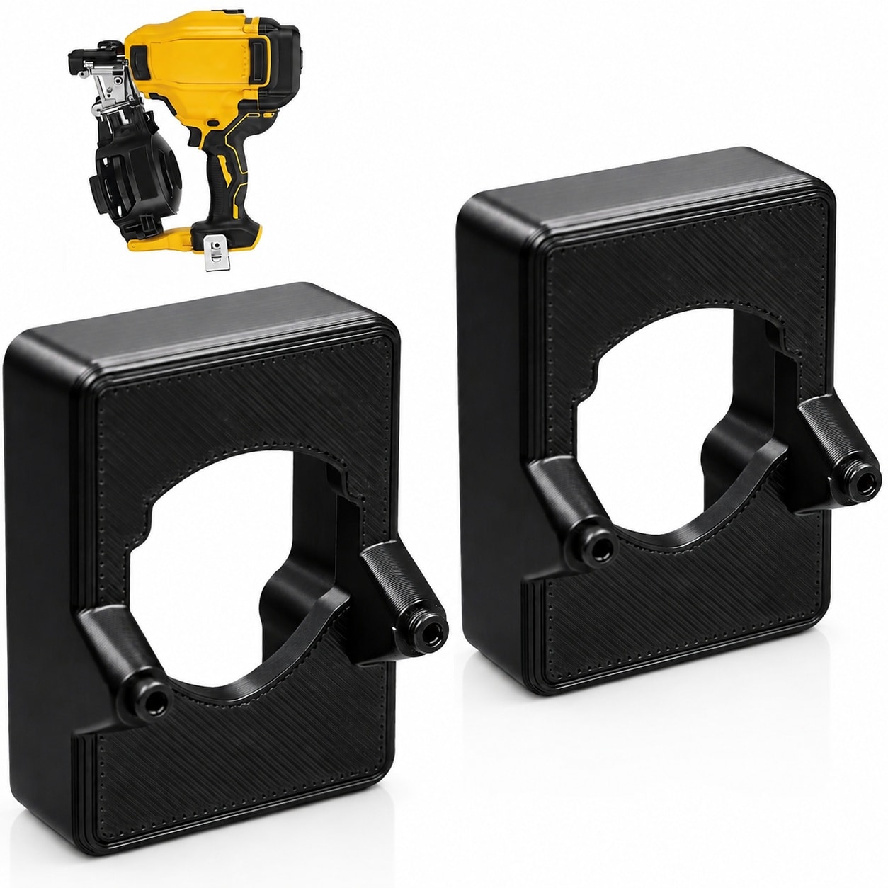 SenQWFa -  Vinyl Siding Adapter Tips for DeWalt DCN45RN Roofing Nailer 2 Pack Horizontal Compatib...