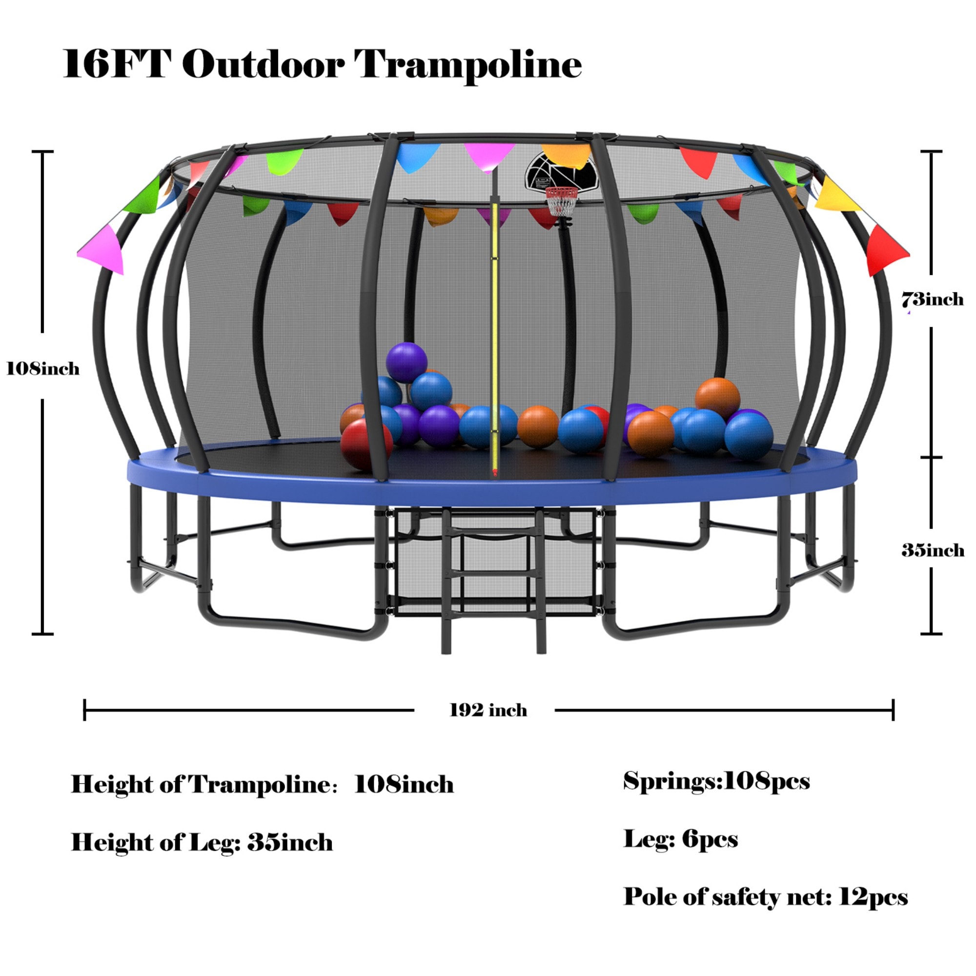 ToolCat BZ-3-207-SN trampolines - View #6