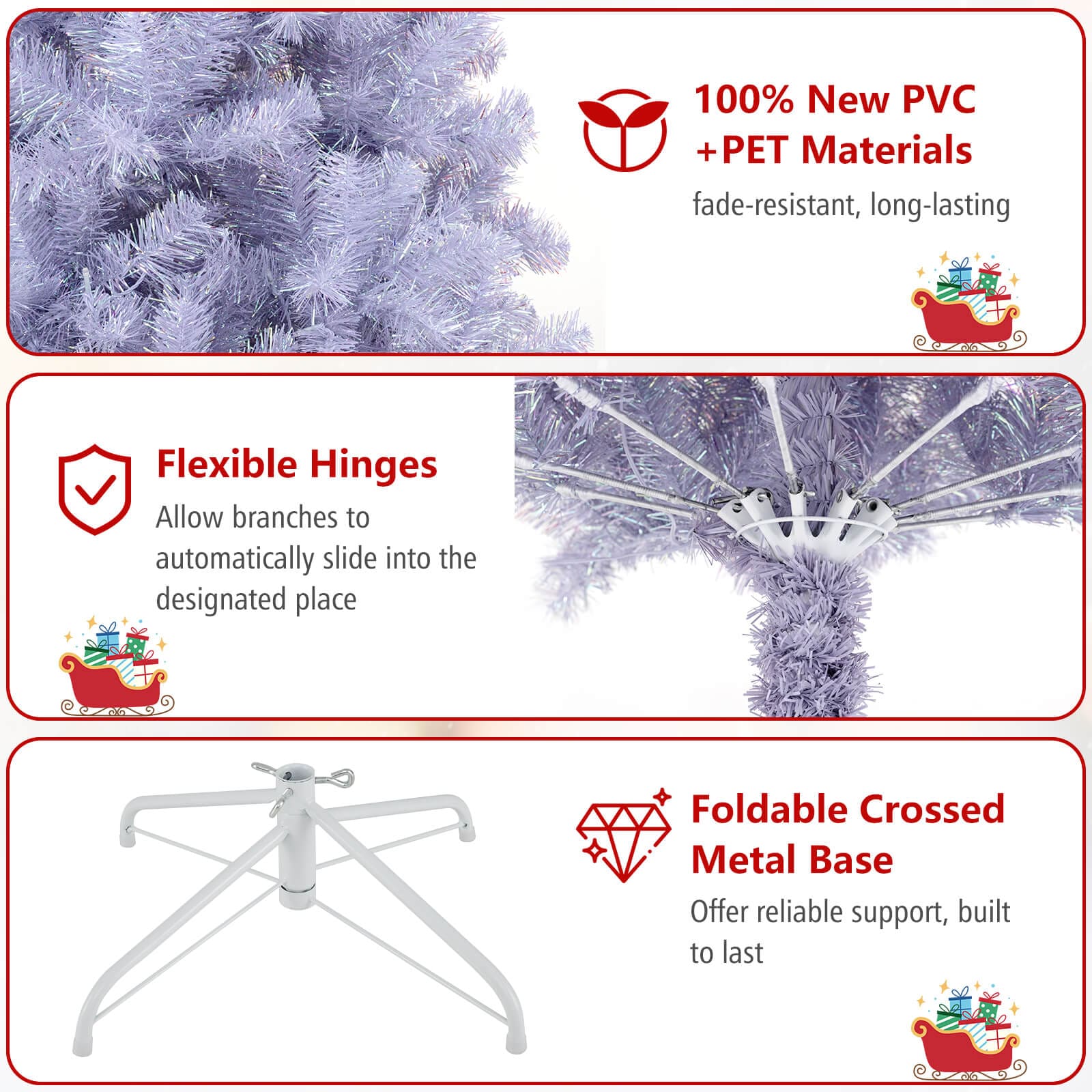Forclover HBV-CT3502 Artificial-Christmas-Trees - View #4