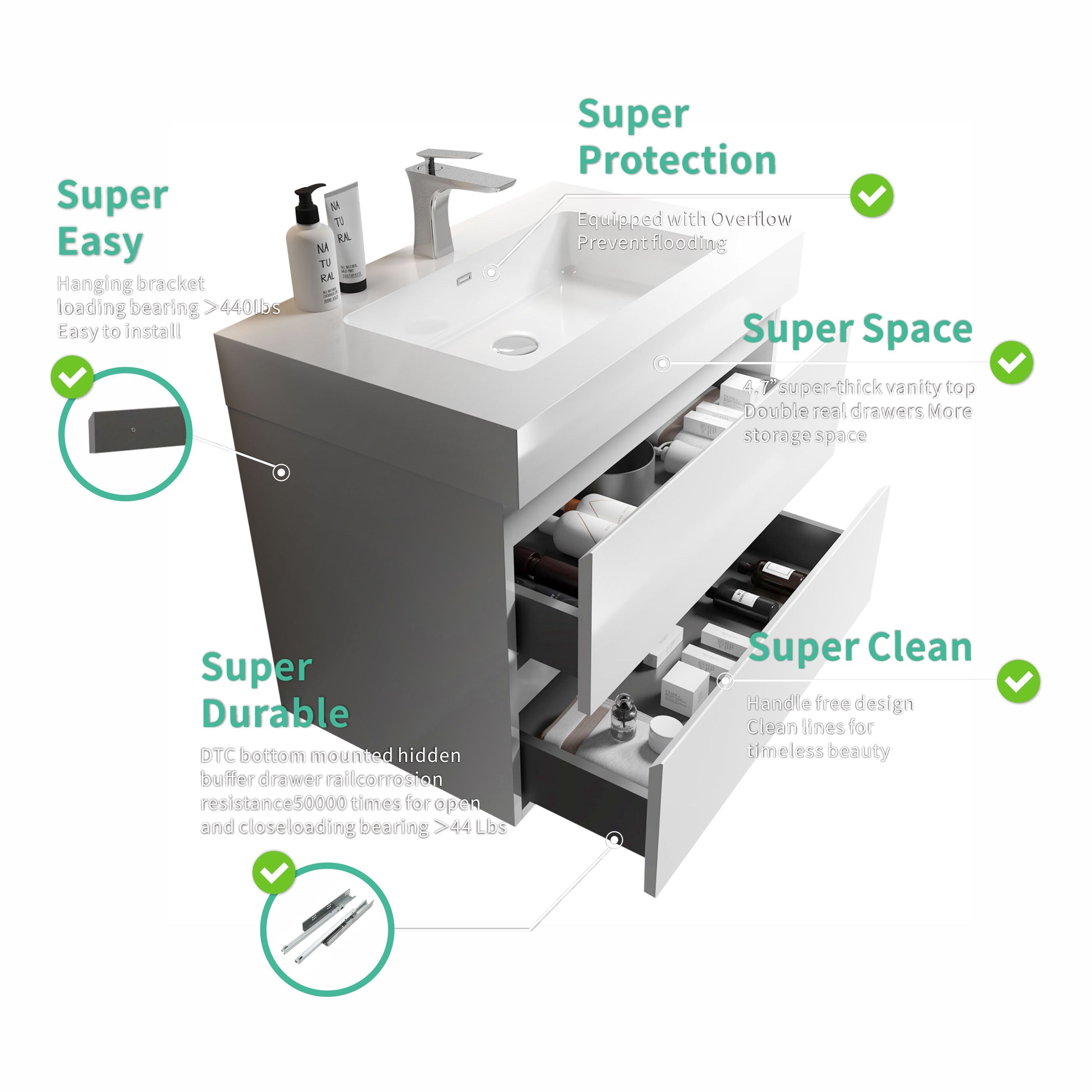 GDFStudio 328593 Bath-Vanity-Combo - View #9