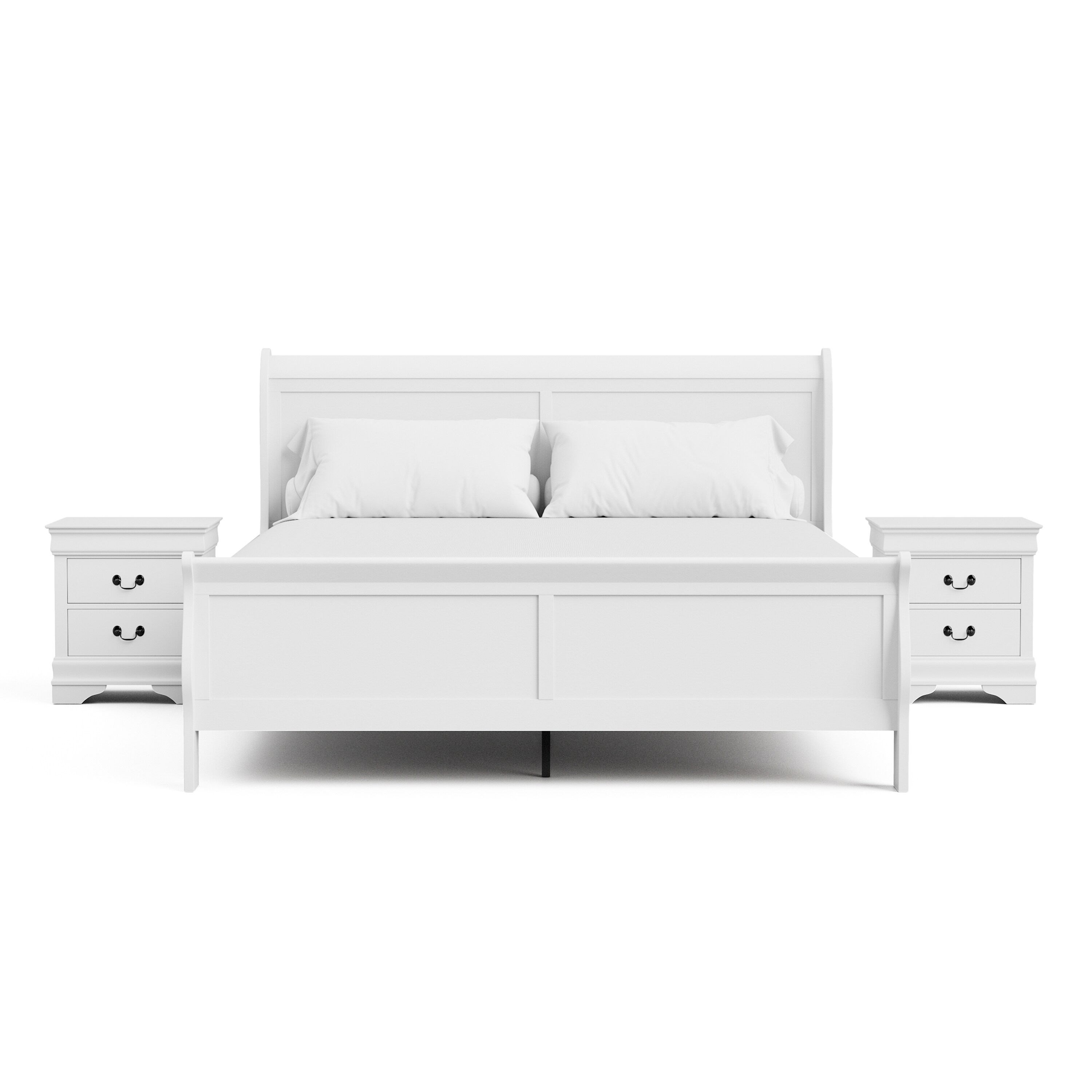 Furniture of America EC-7866WH-EK2NS Bedroom-Sets - View #2