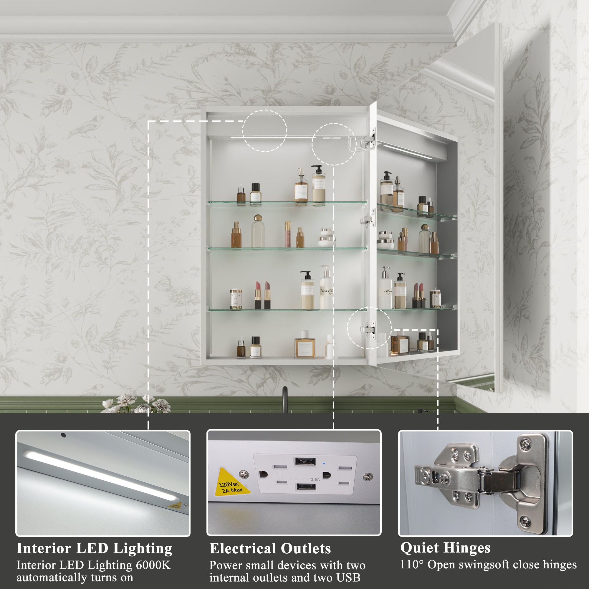 ExBrite 1230XD2430V3R Bathroom-Medicine-Cabinets - View #10