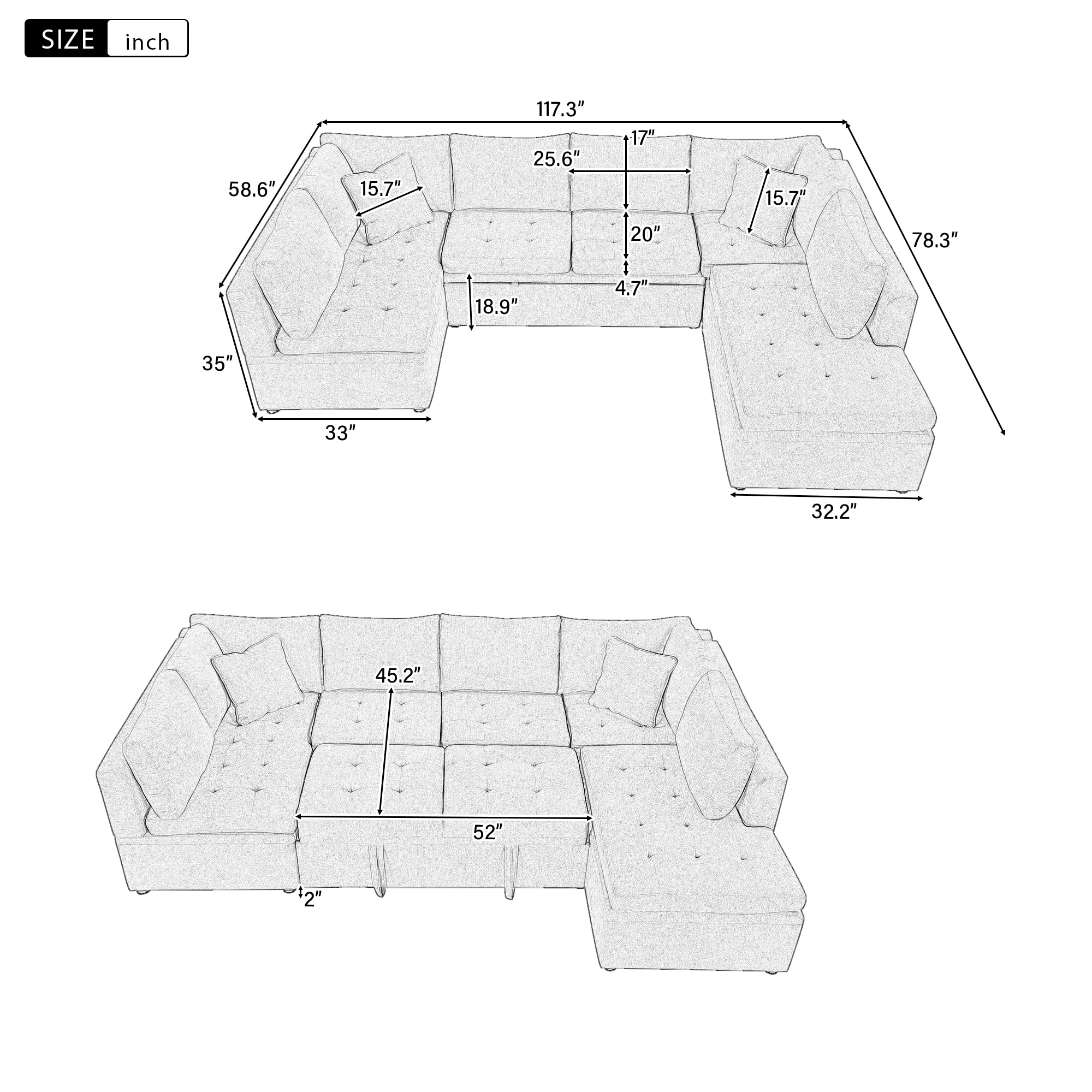 Bybafun YA3700492 Sofas-Loveseats - View #4