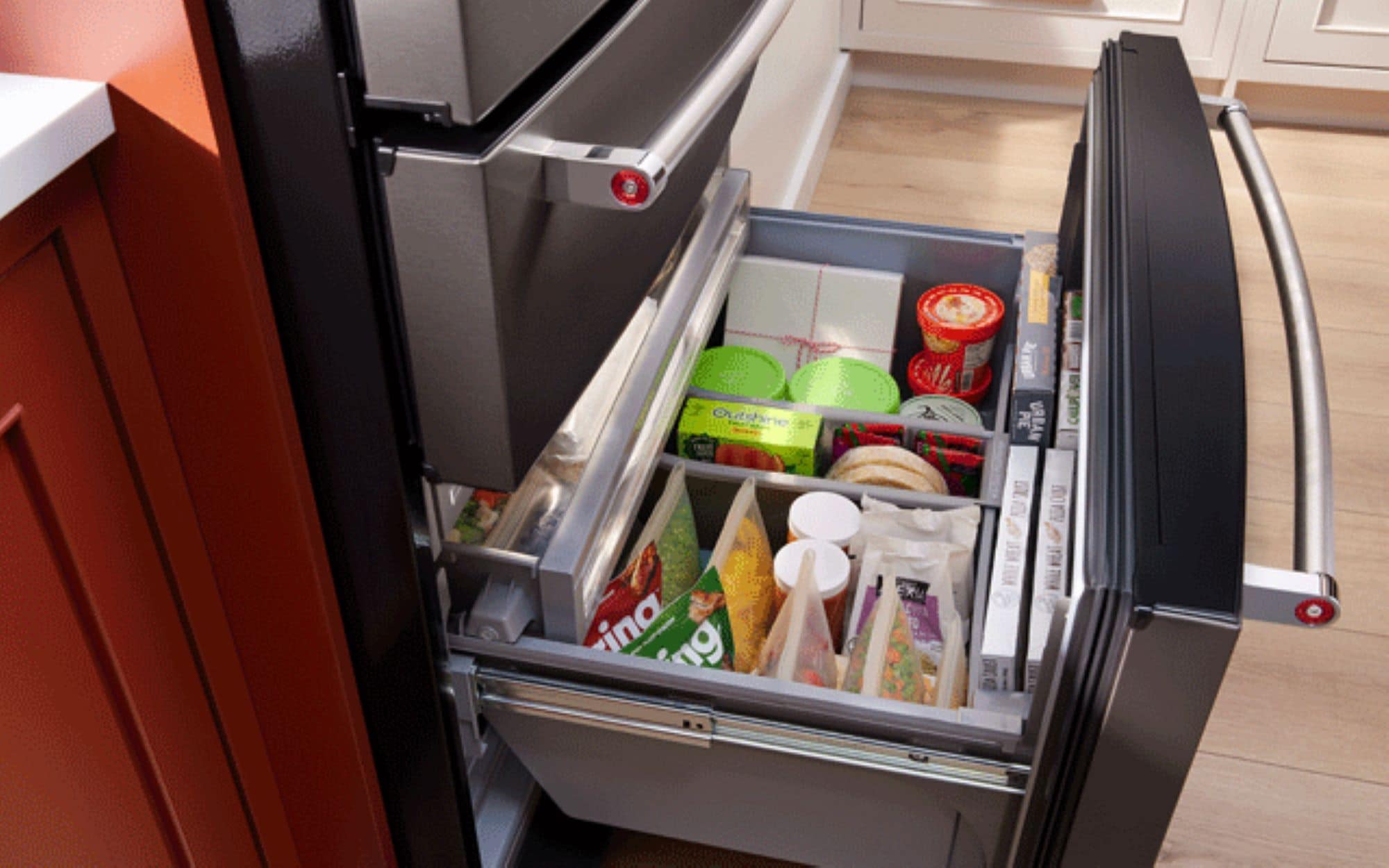 KitchenAid KRMF536RBS French-Door-Refrigerators - View #9