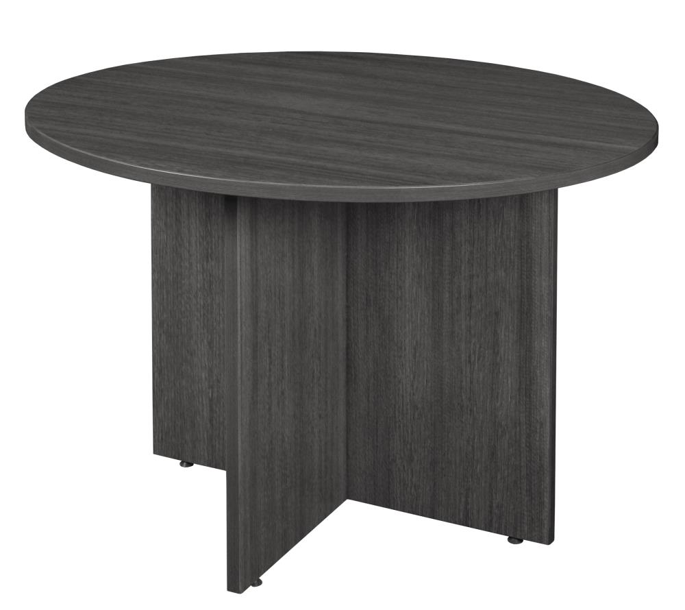 Regency LCTR42AG Legacy Gray 4-Person Training Table (42-in W x 29-in H)