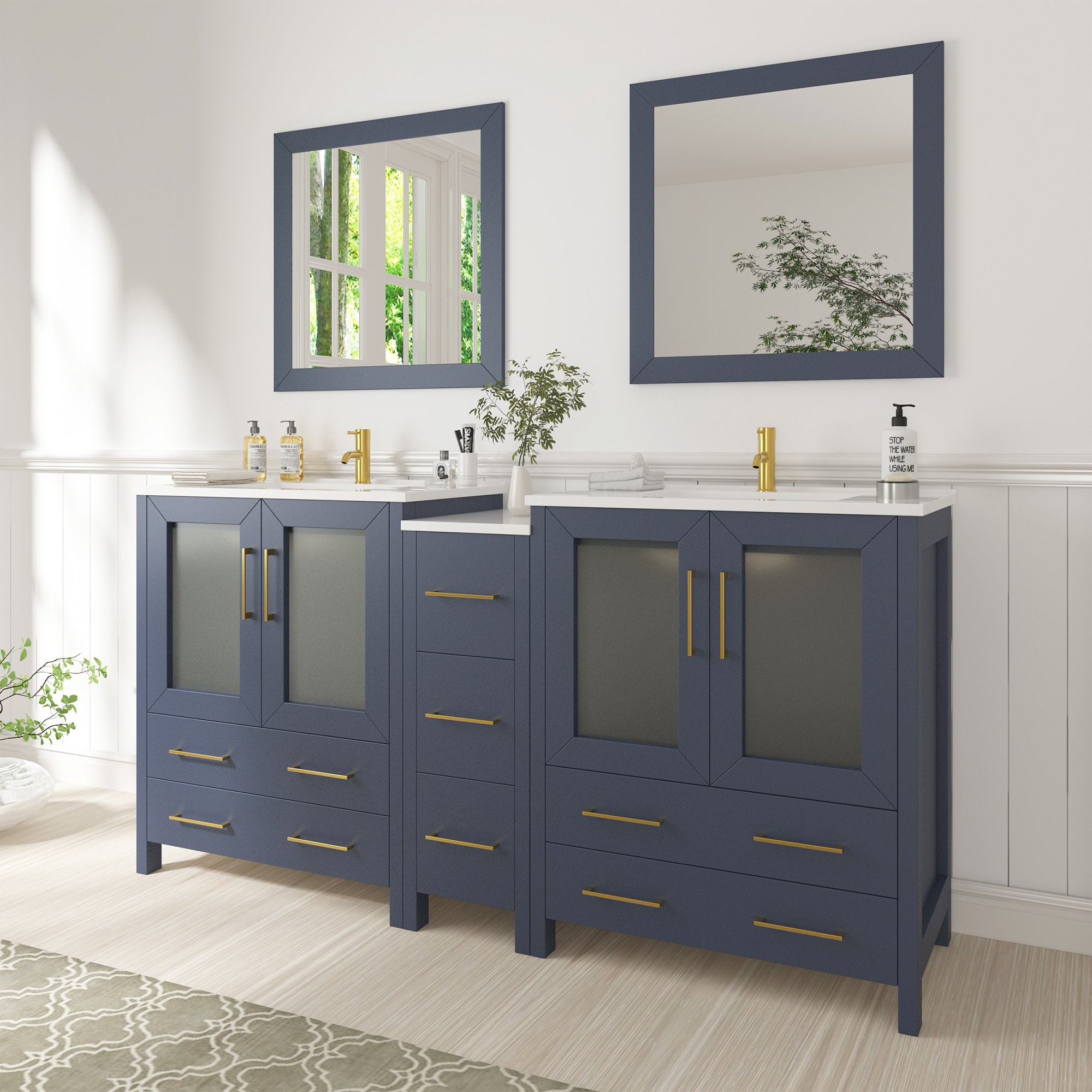 Vanity Art VA3024-60B Bath-Vanity-Combo - View #2