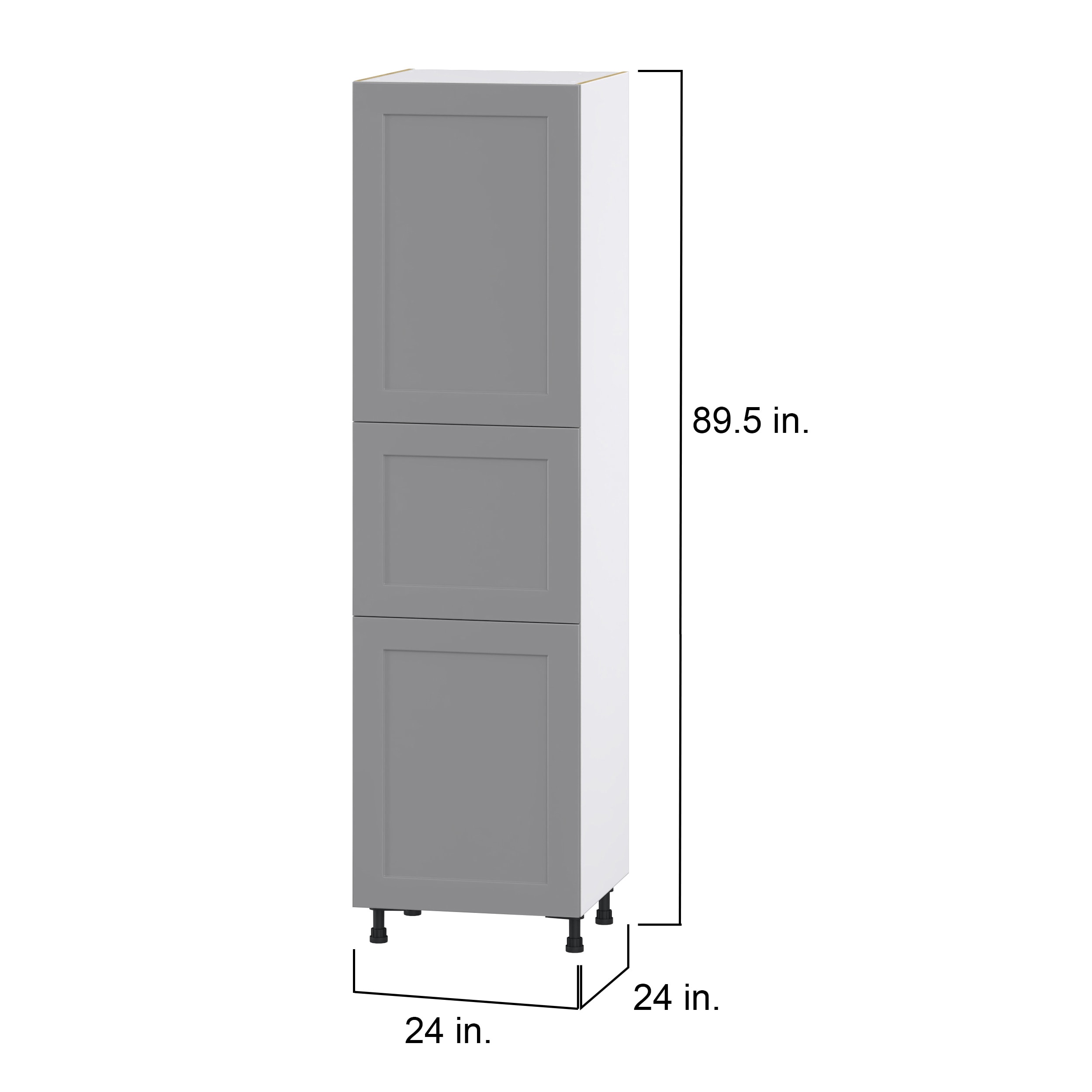 Hugo&Borg DST242489.5(L/R)-BM Cabinets-Kitchen - View #4