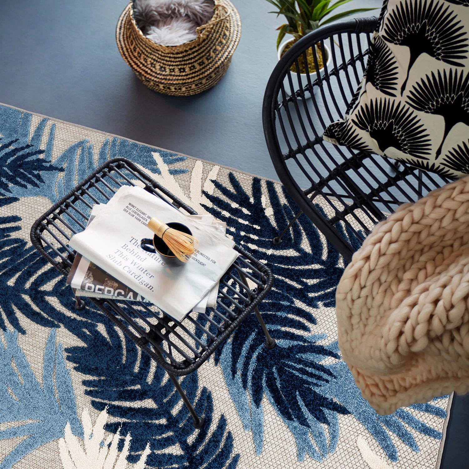 World Rug Gallery 8011NAVY3X5 rugs - View #3