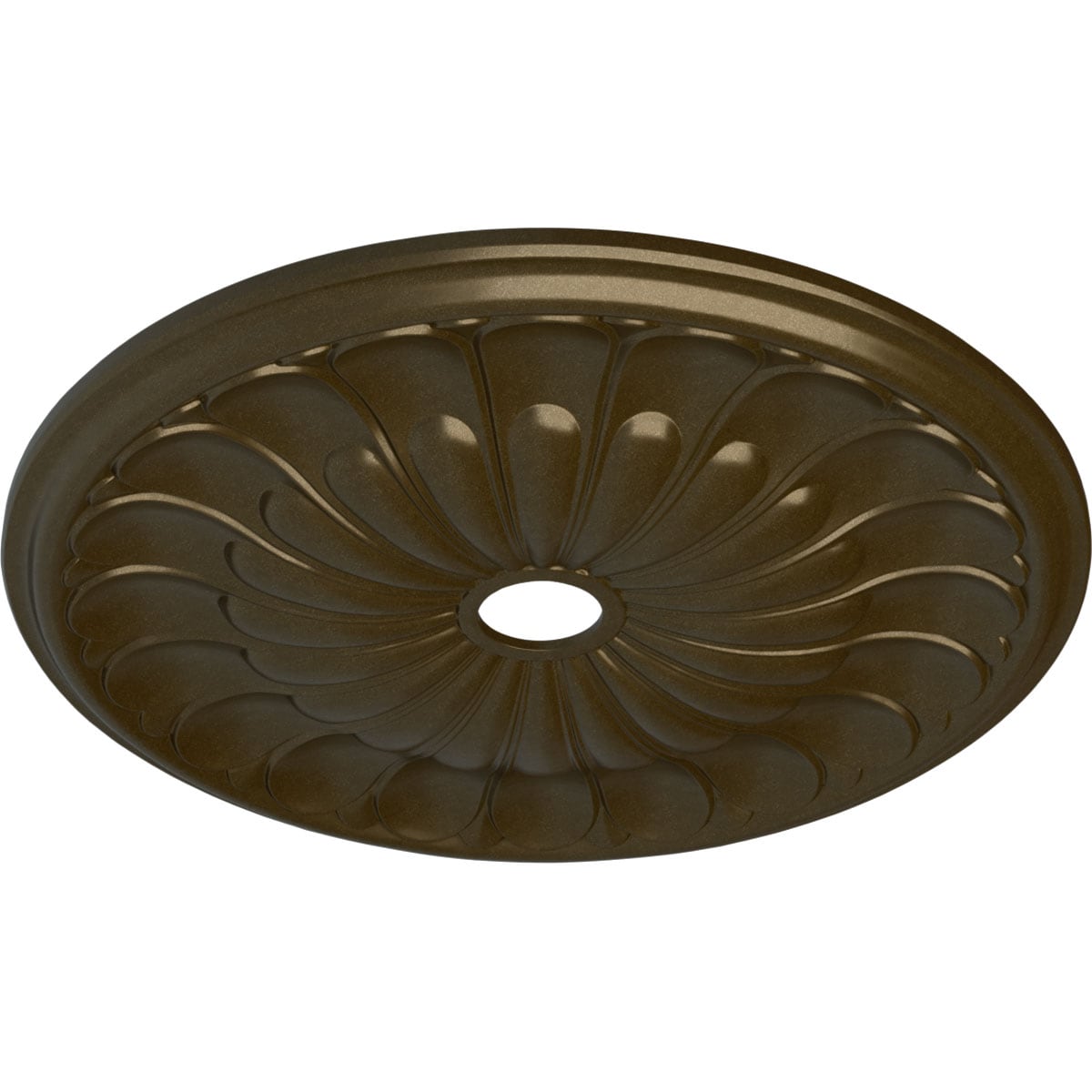 Ekena Millwork CM31GOBRS Ceiling-Medallions - View #2