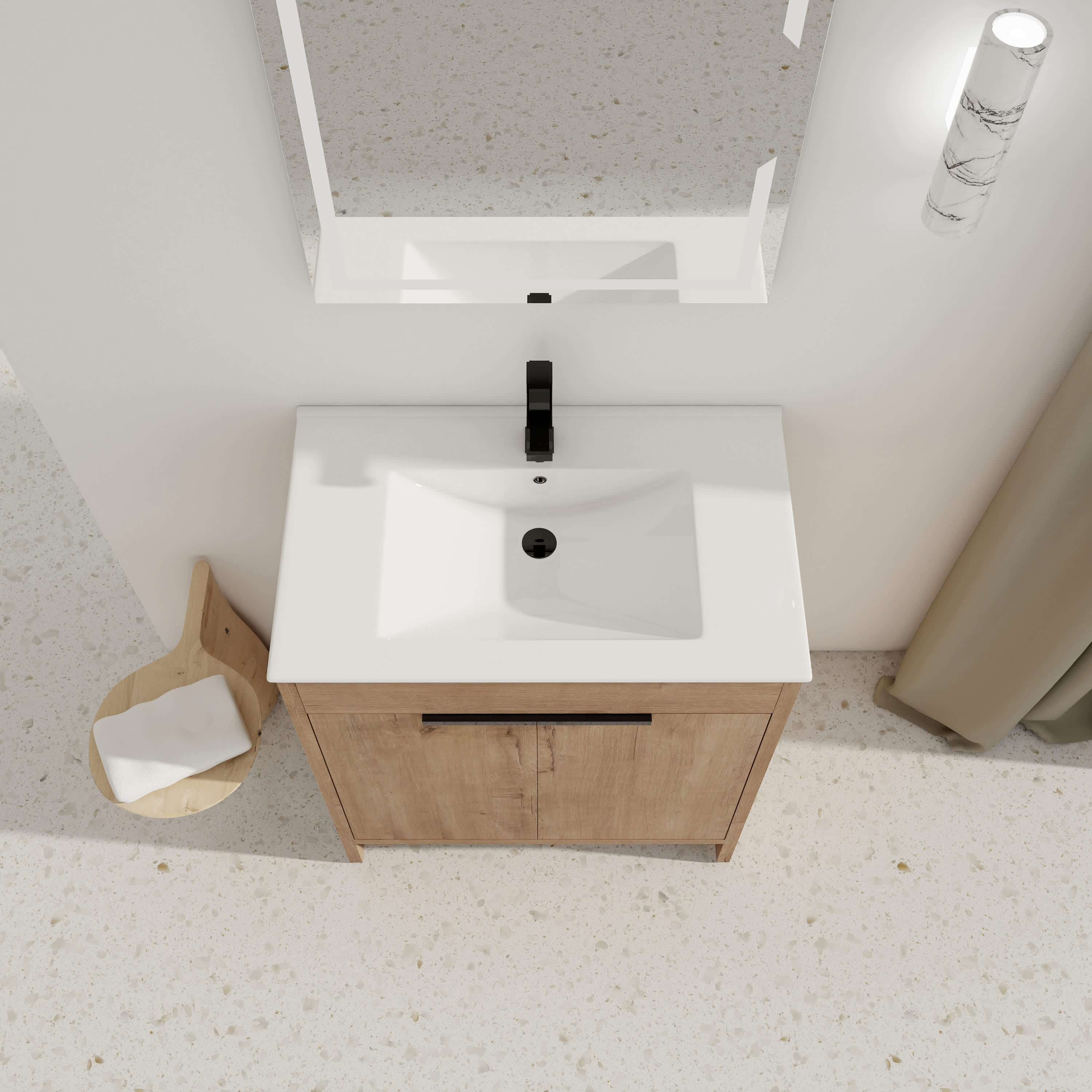 Vynxaria LEXY1337-DJYS-SZT107 Bath-Vanity-Combo - View #3