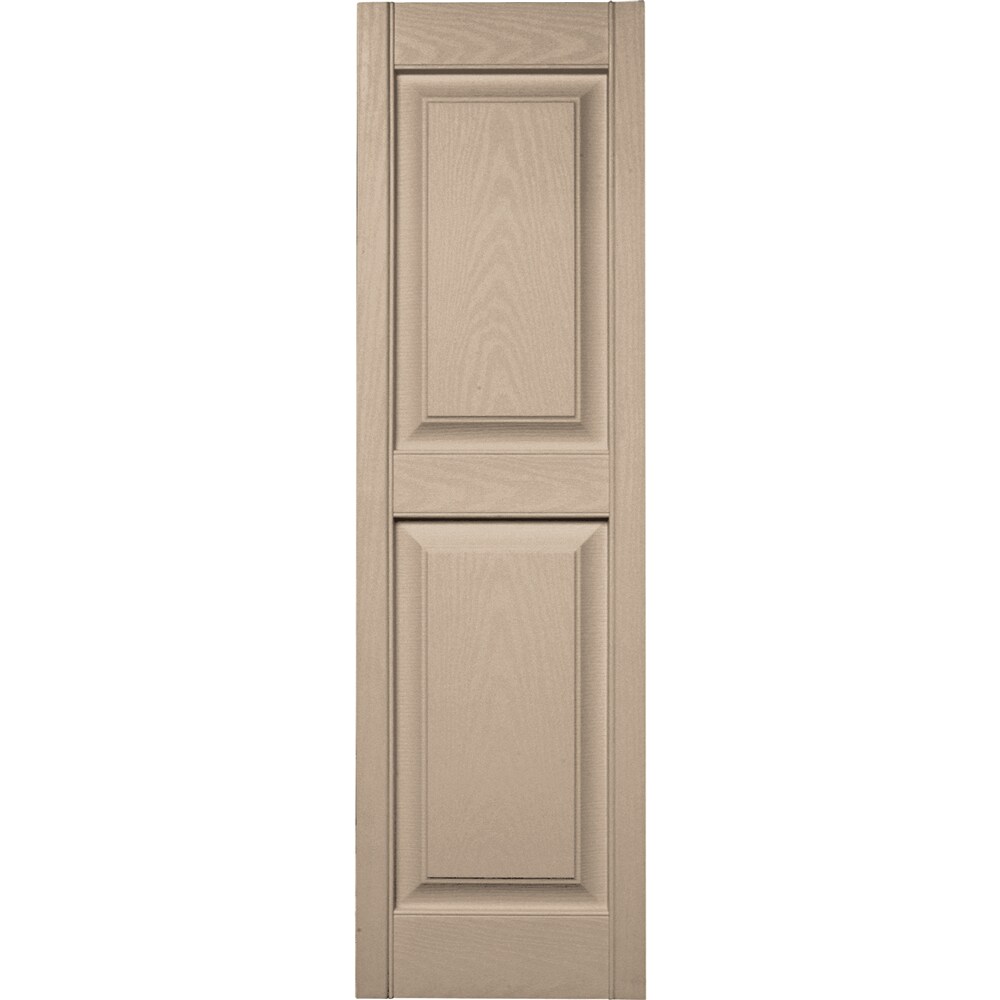 Vantage V4711451023 14.875-in W x 50.875-in H Wicker Exterior Shutters