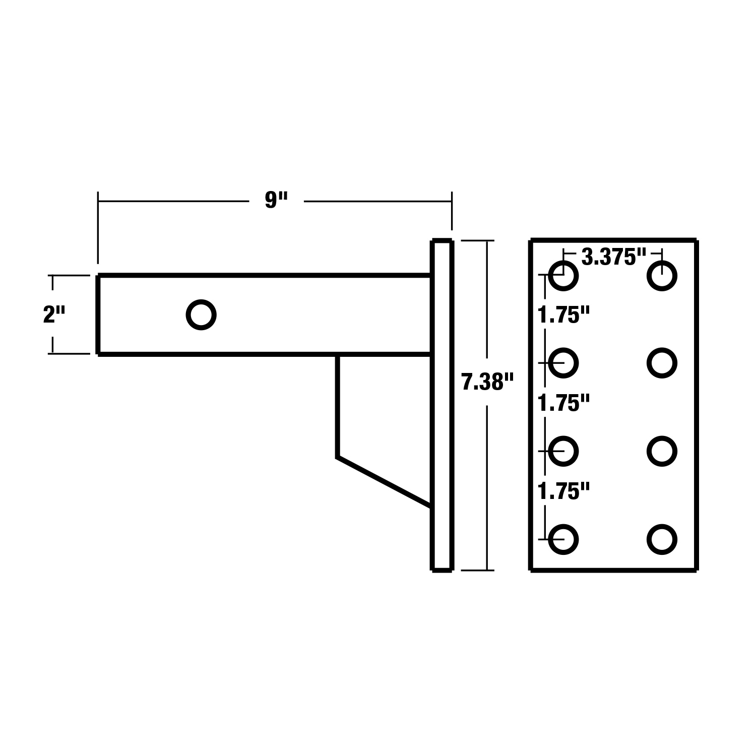 Buyers Products PM87 Trailer-Towing-Accessories - View #6