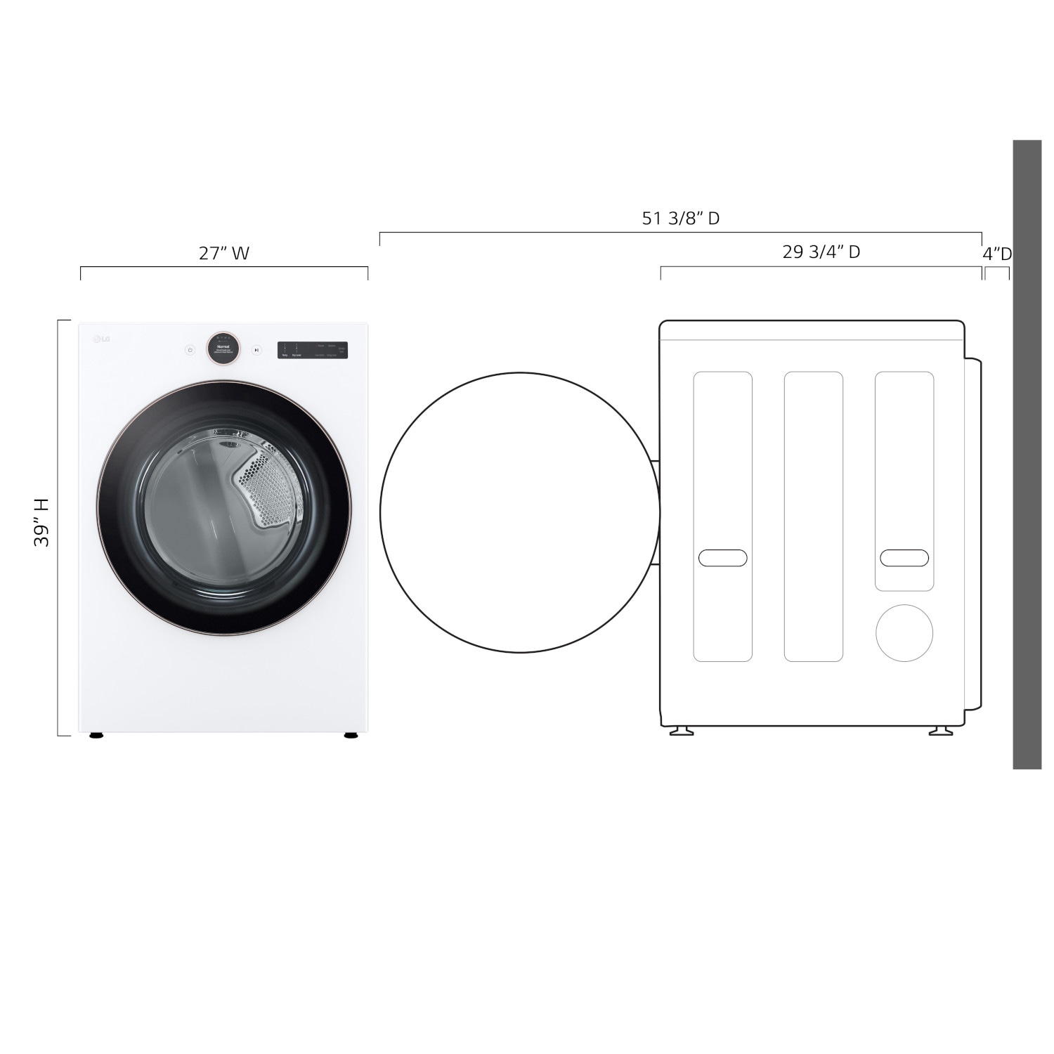 LG DLEX6500W Elec-Dry - View #12