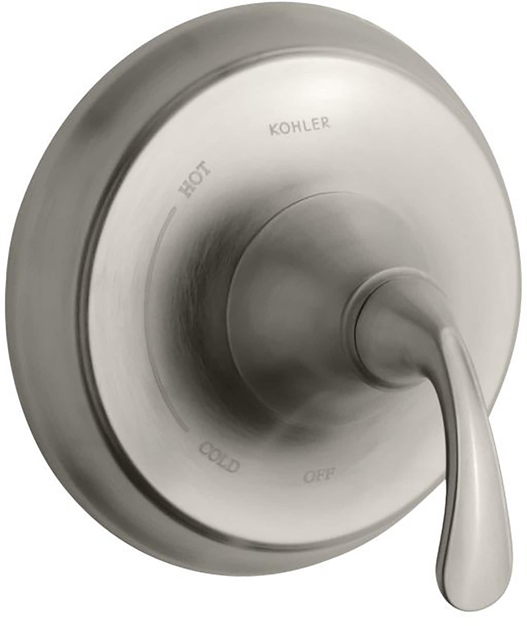 Decorative Thermostat Cover Satin Nickel - Floor Source and Supply