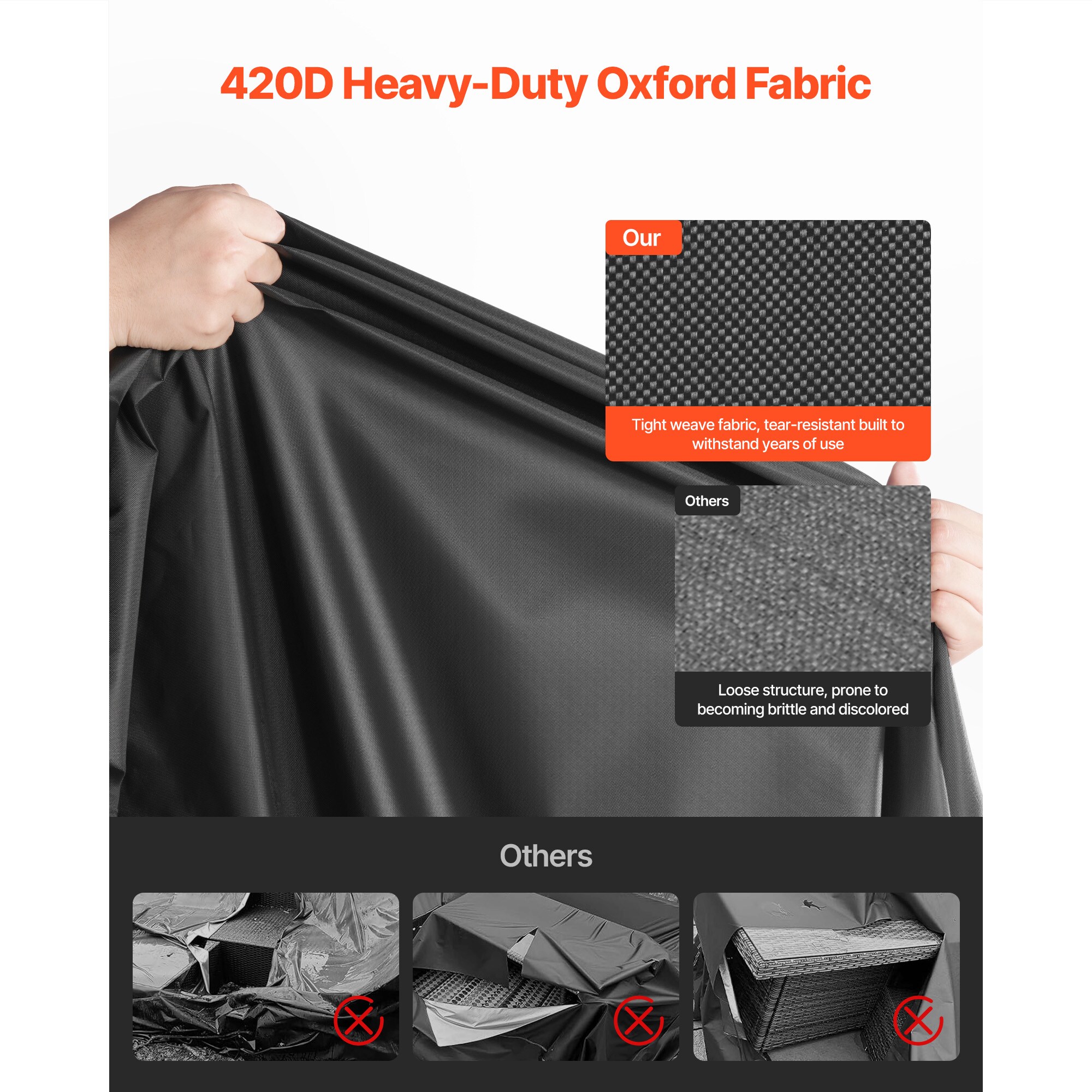 VEVOR SCFXJJZNJB9407734V0 Patio-Furniture-Covers - View #3