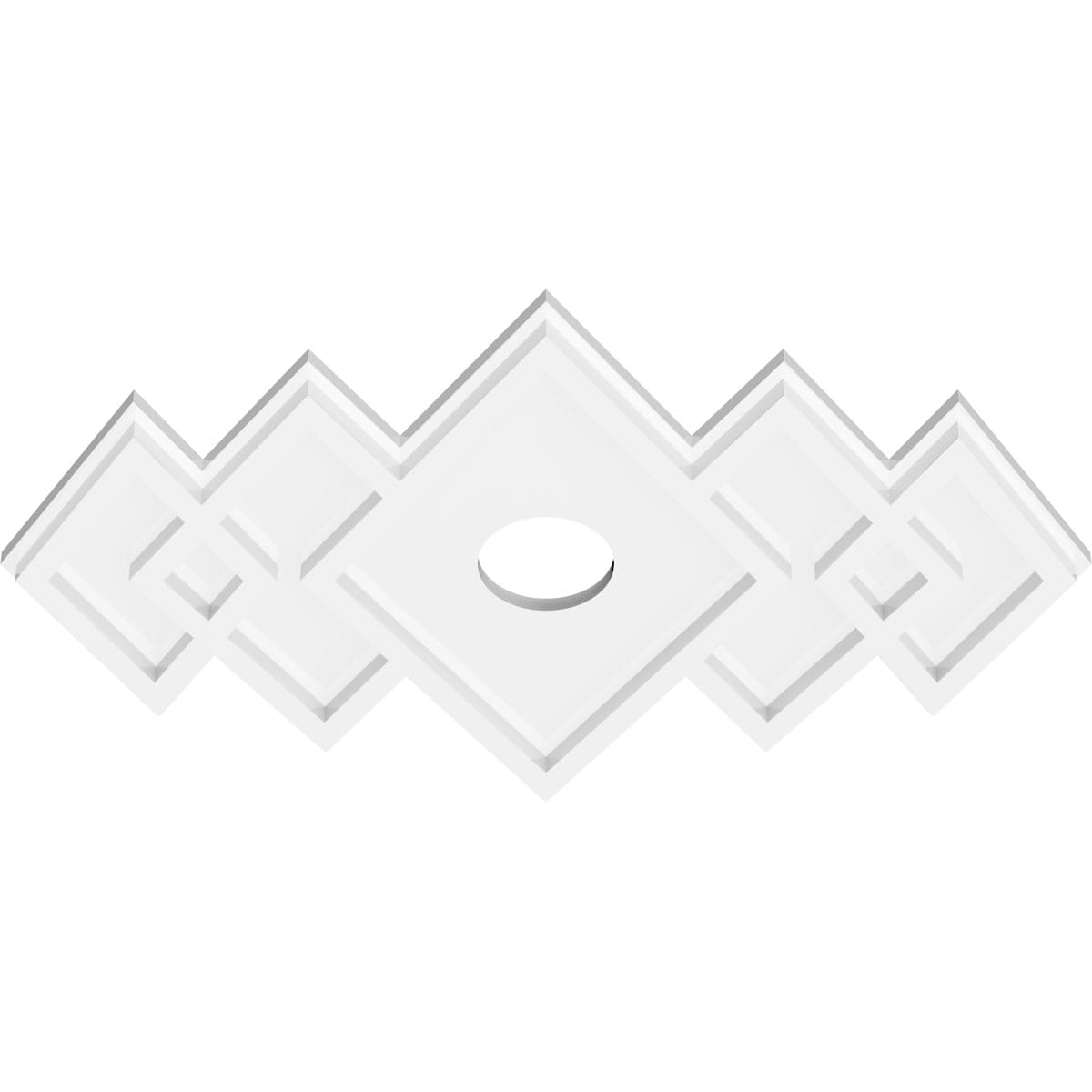 Ekena Millwork CMP24X16ZE-03000 Ceiling-Medallions - View #2