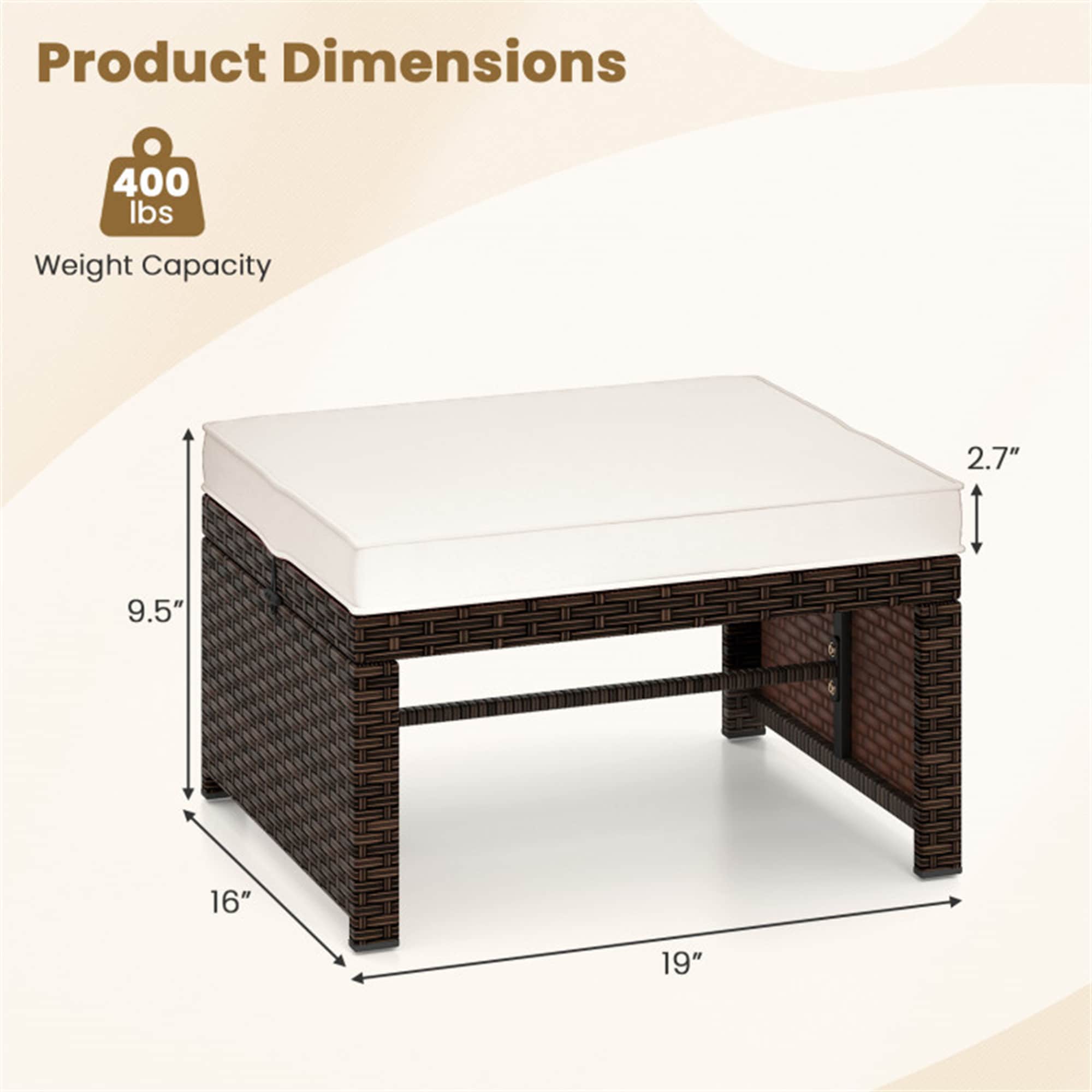 BABOOM BOM-0483TN-CO Stools-Ottomans - View #5