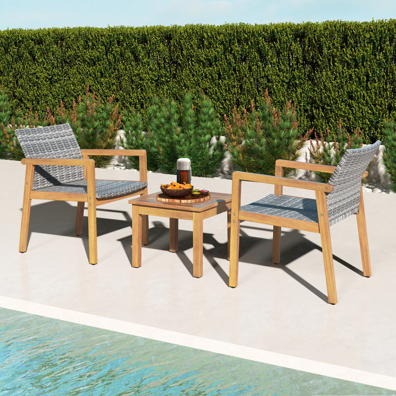 Ayelon 796LW4KHW72 Patio-Conversation-Sets - View #7