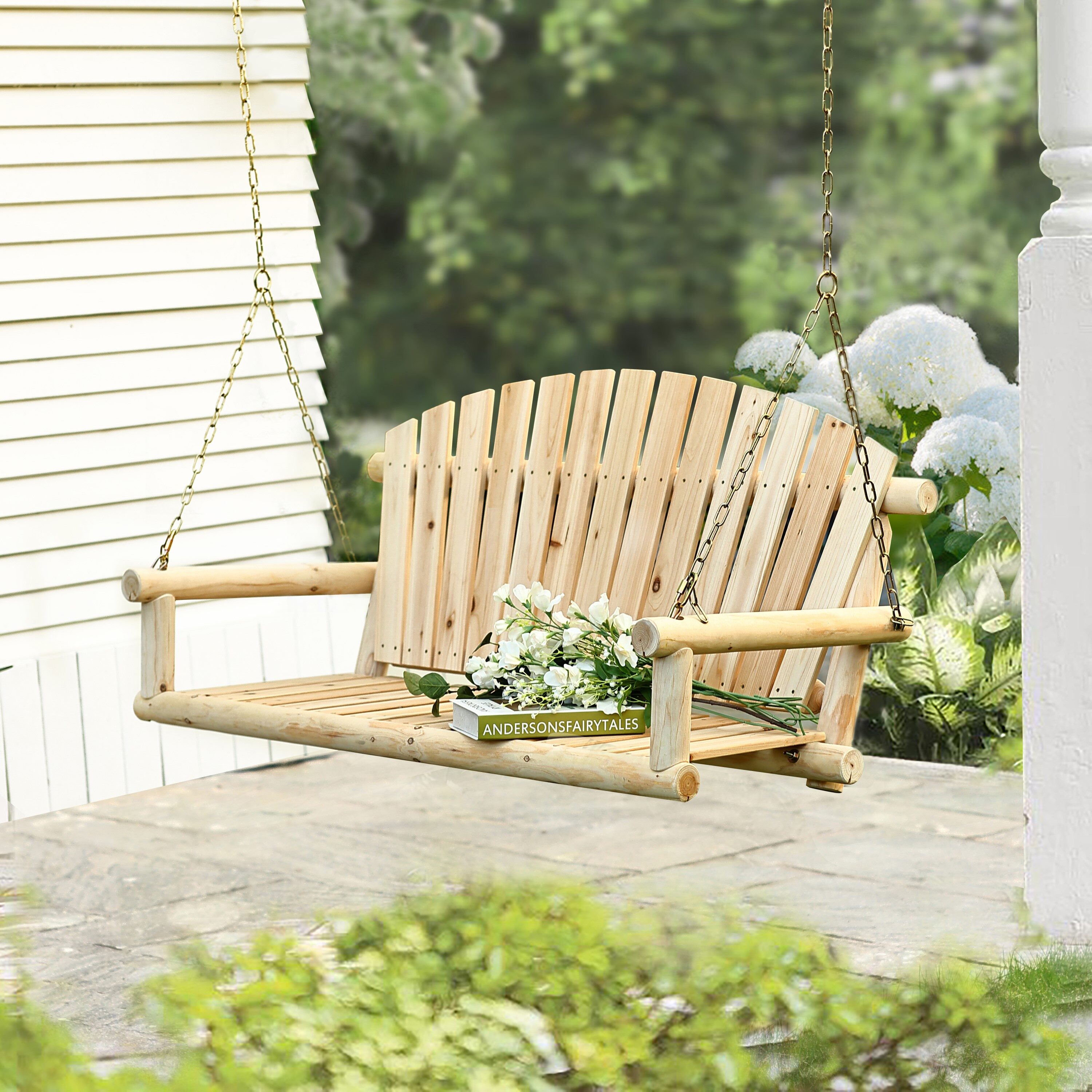 Porch swings for online sale lowes