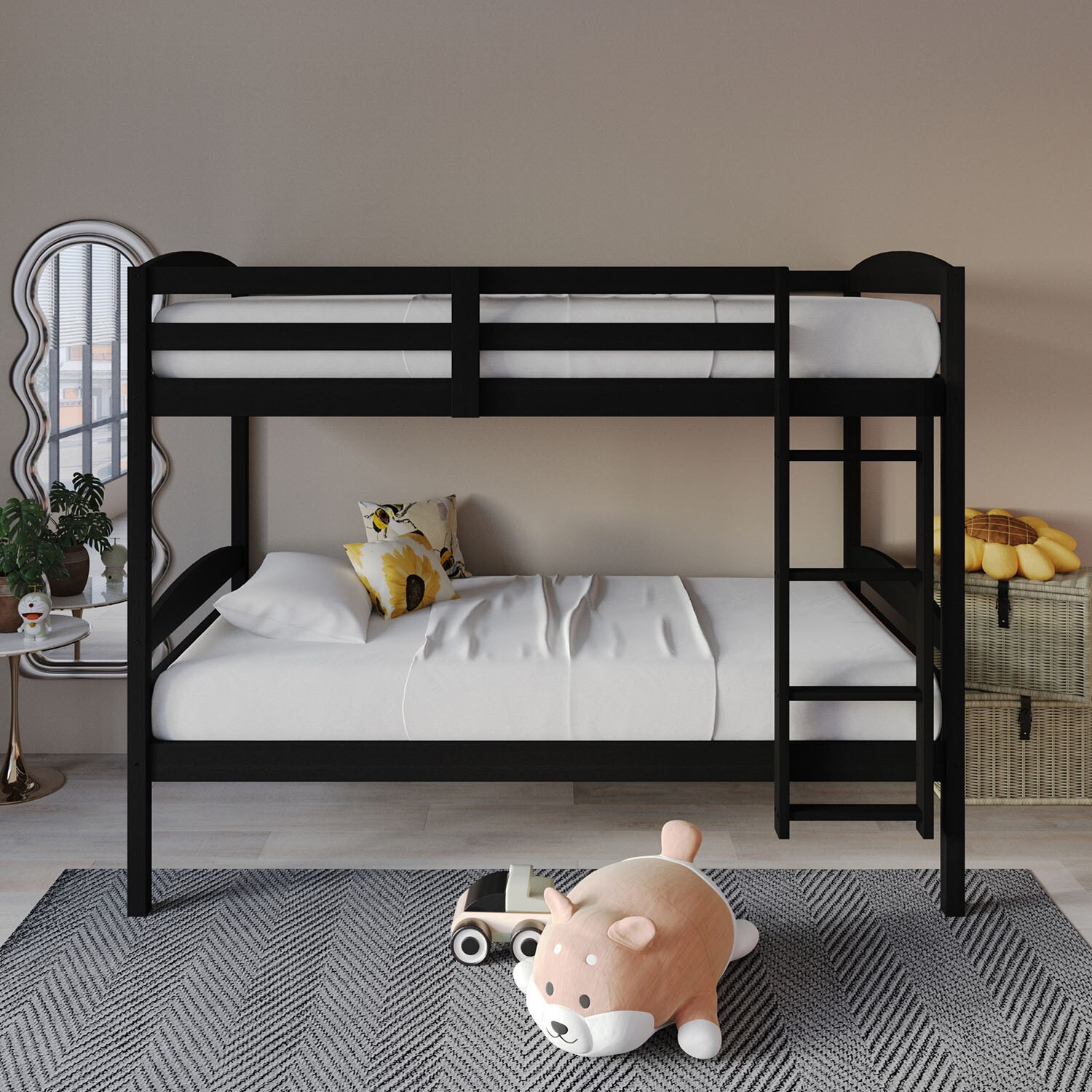 ChaletPosh C213TTBB-BK-WD Bunk-Beds - View #2