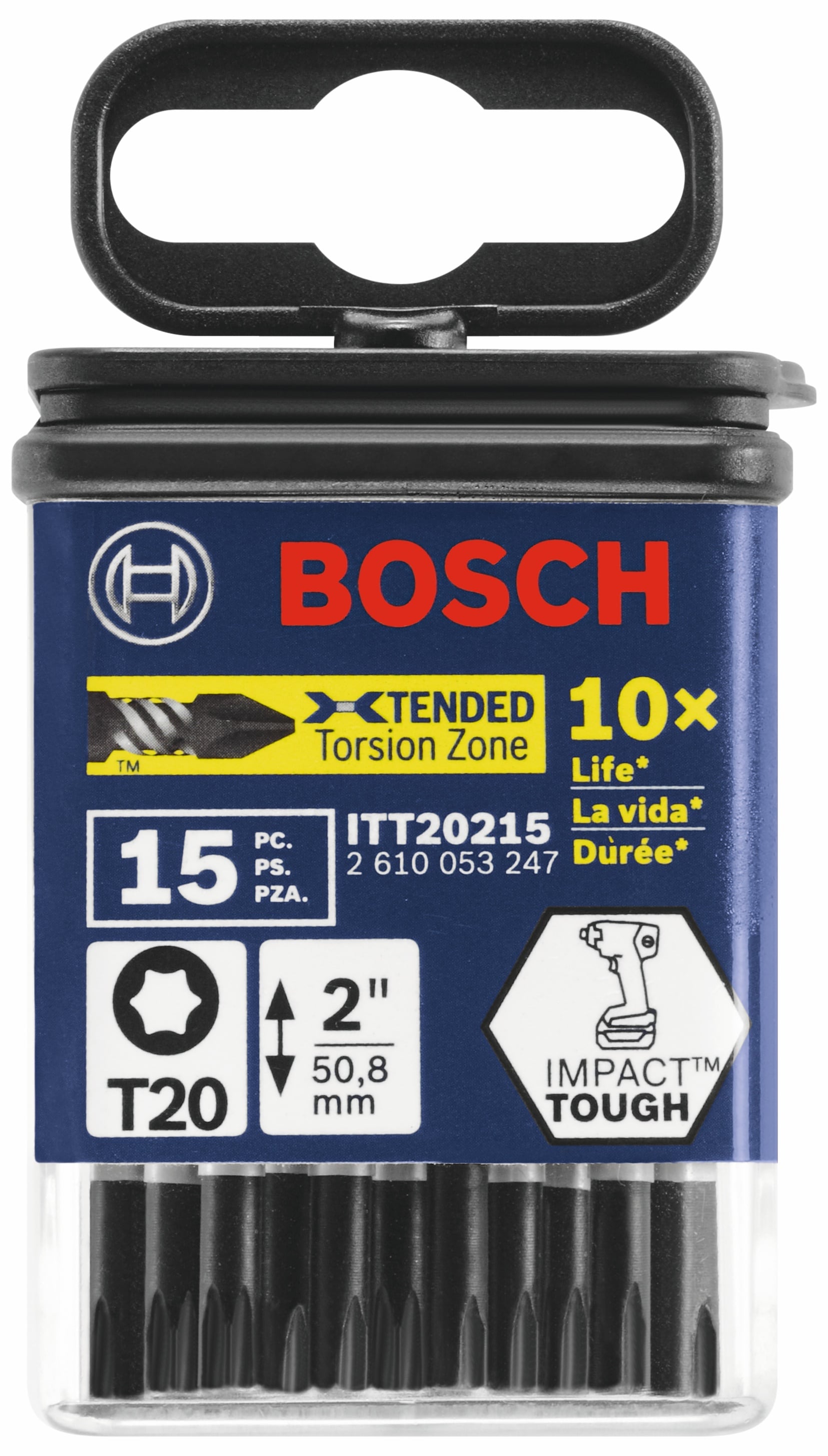 Bosch Professional TX20 x 100 mm Screwdriver (Torx, S2 Steel)
