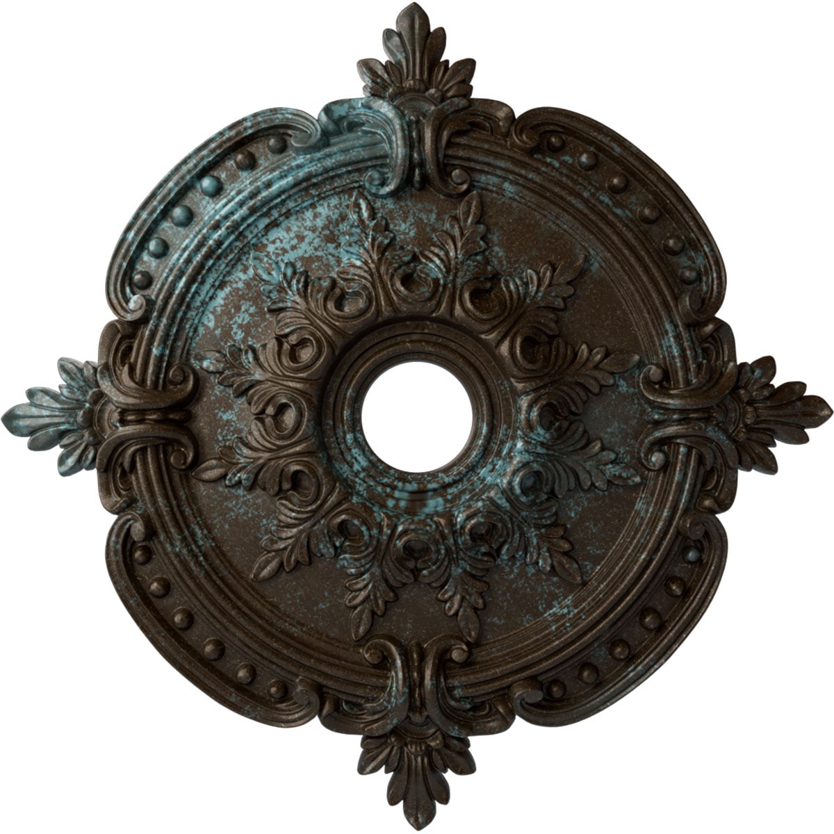 Bronze Blue Patina