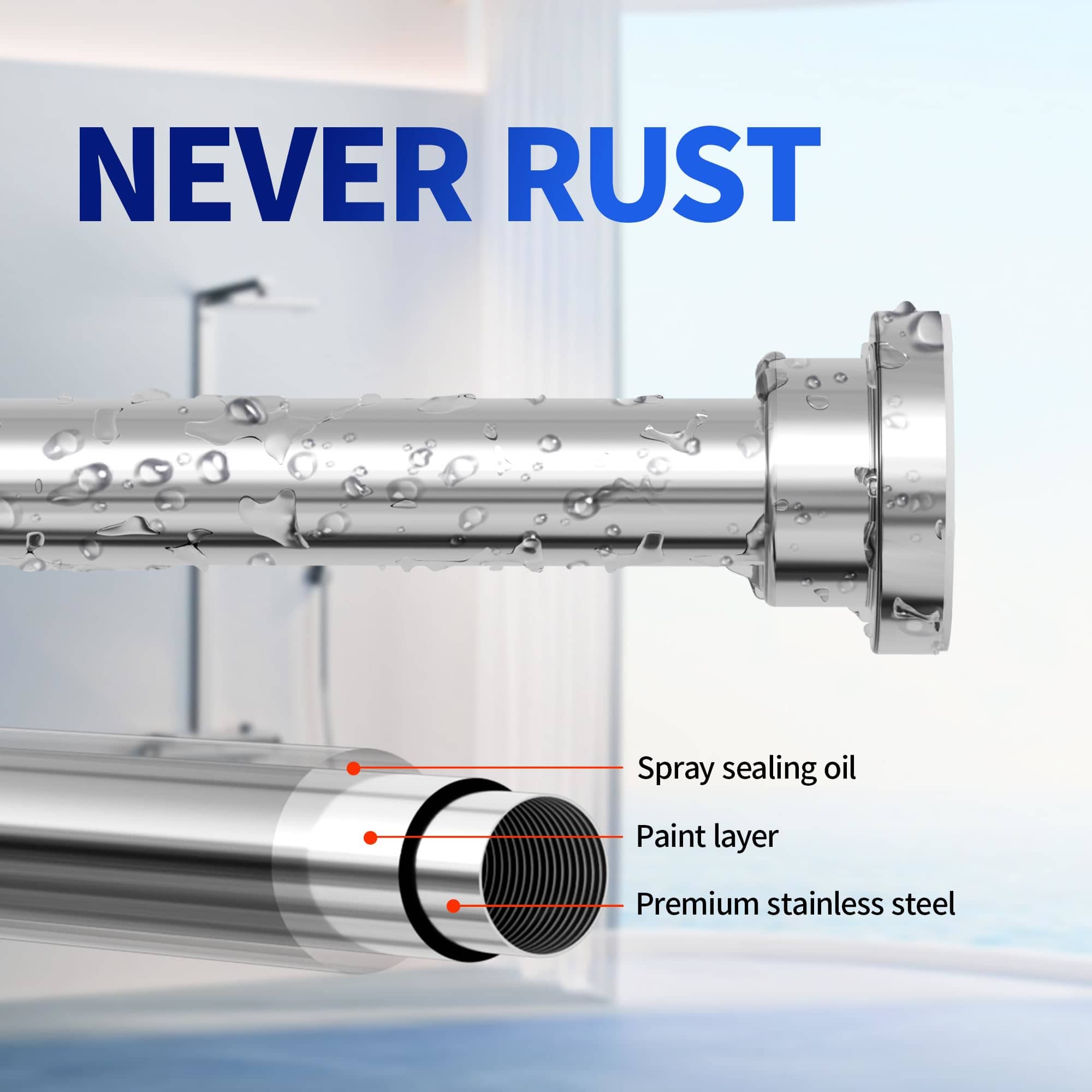 Vintage 731230998927 Shower-Rods - View #2