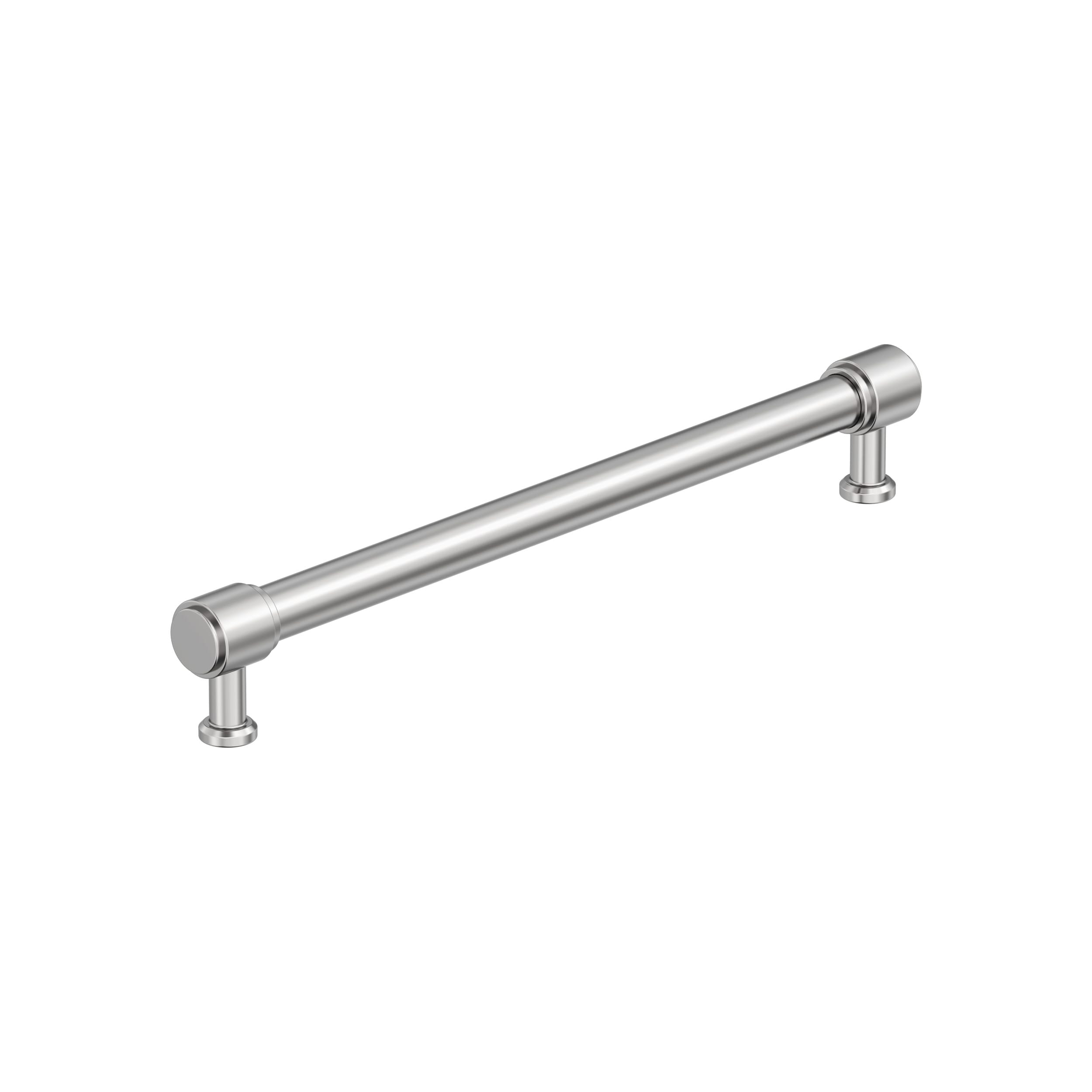 Amerock BP3746726 Faircrest 8-13/16-in , 224mm Center to Center Polished Chrome Cylindrical Bar Drawer Pull