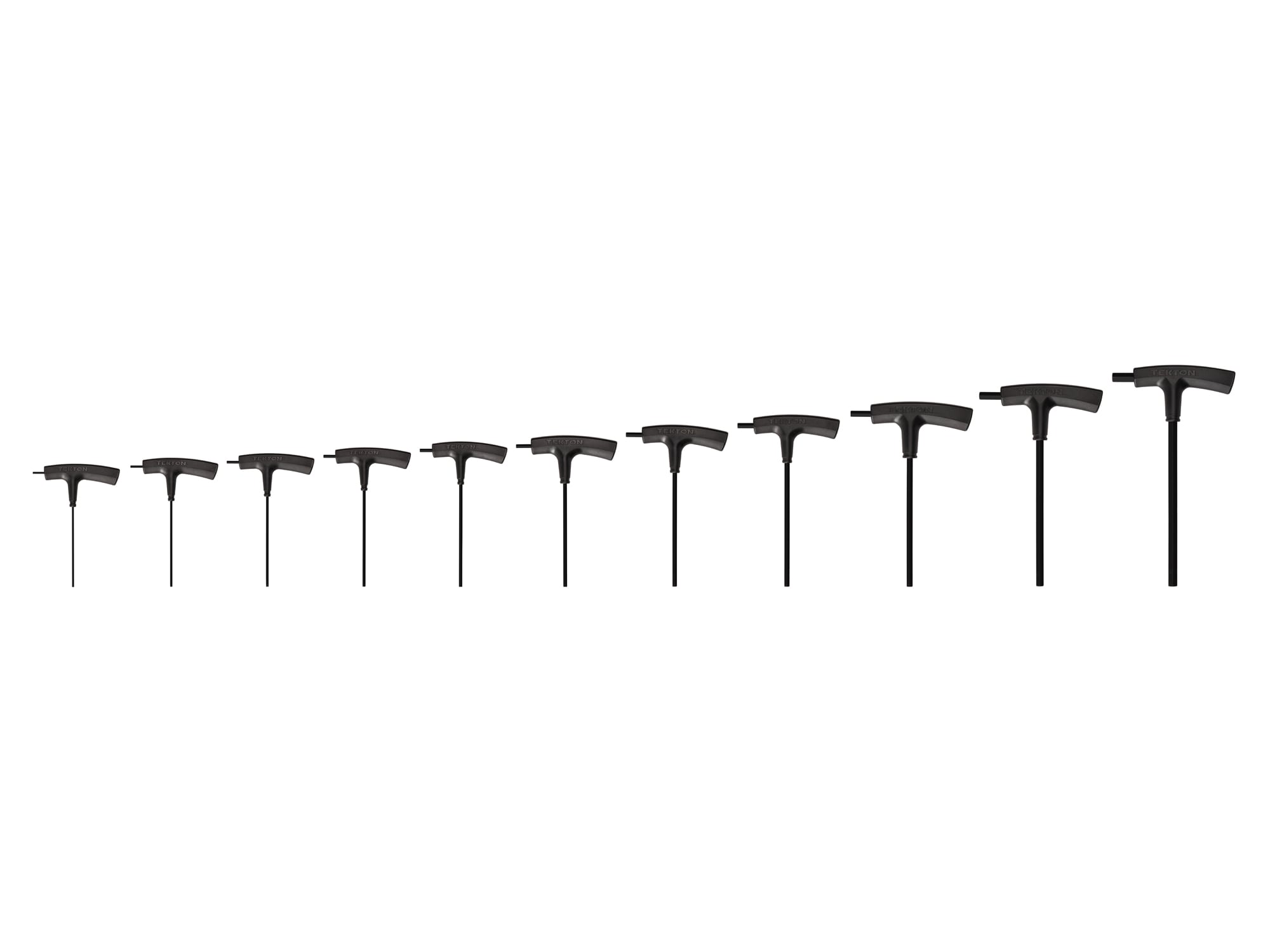 TEKTON KTX90102 Assorted T-Handle Standard (SAE) 11 -Pieces Hex key set