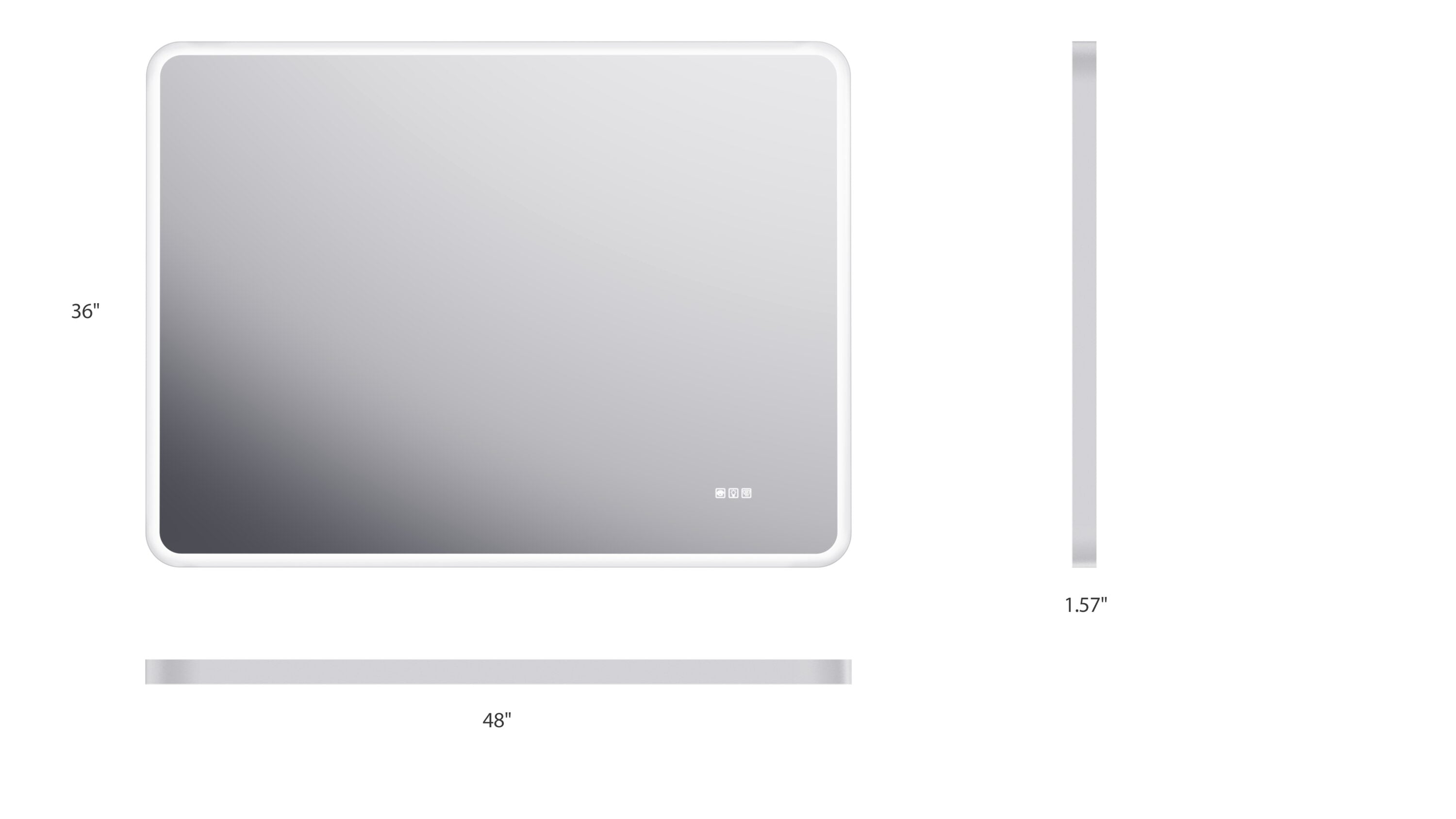 Tatayosi XH-195770 Framed-Bath-Mirrors - View #6