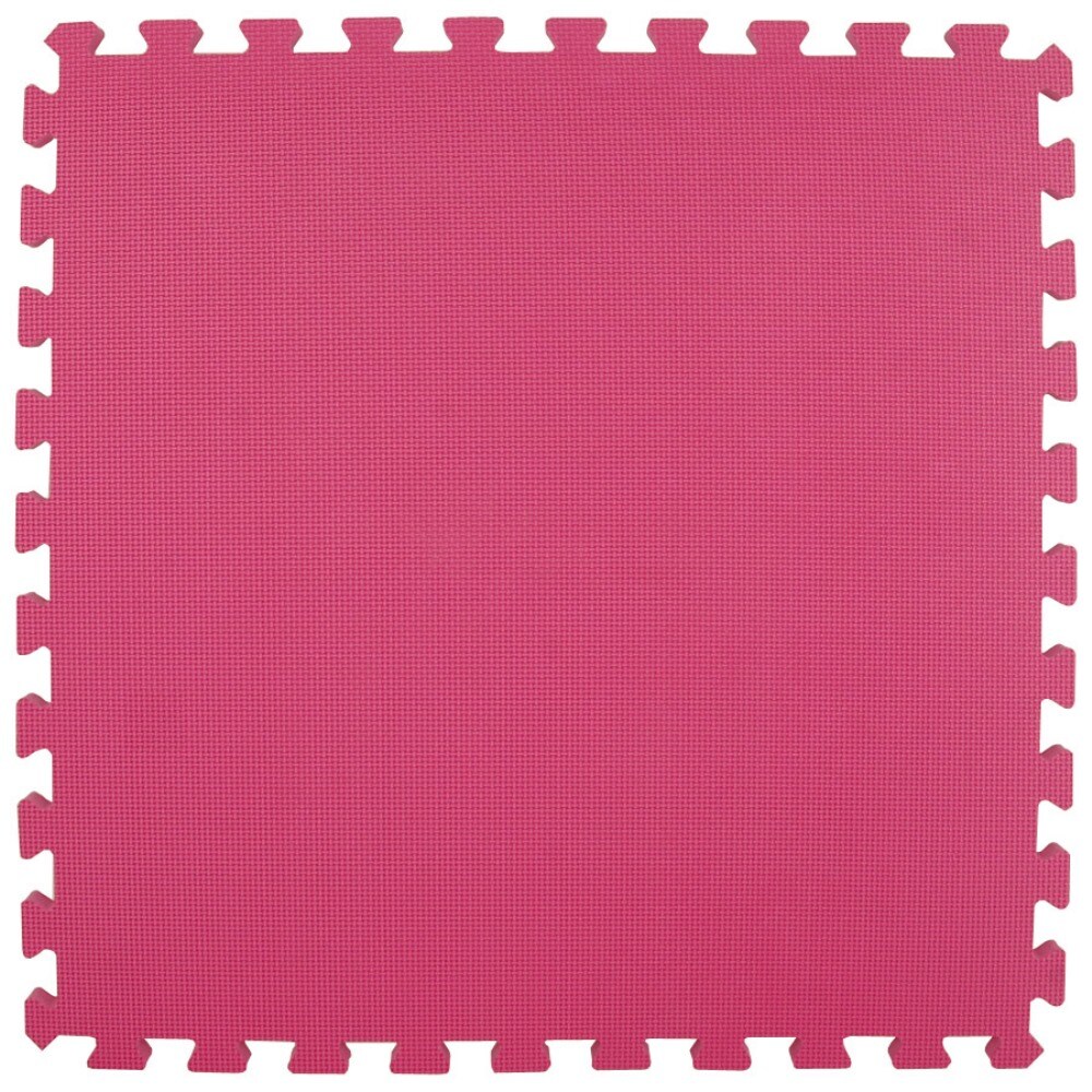 Greatmats 25-Pack 24-in x 24-in Pink Foam Tile Multipurpose Flooring