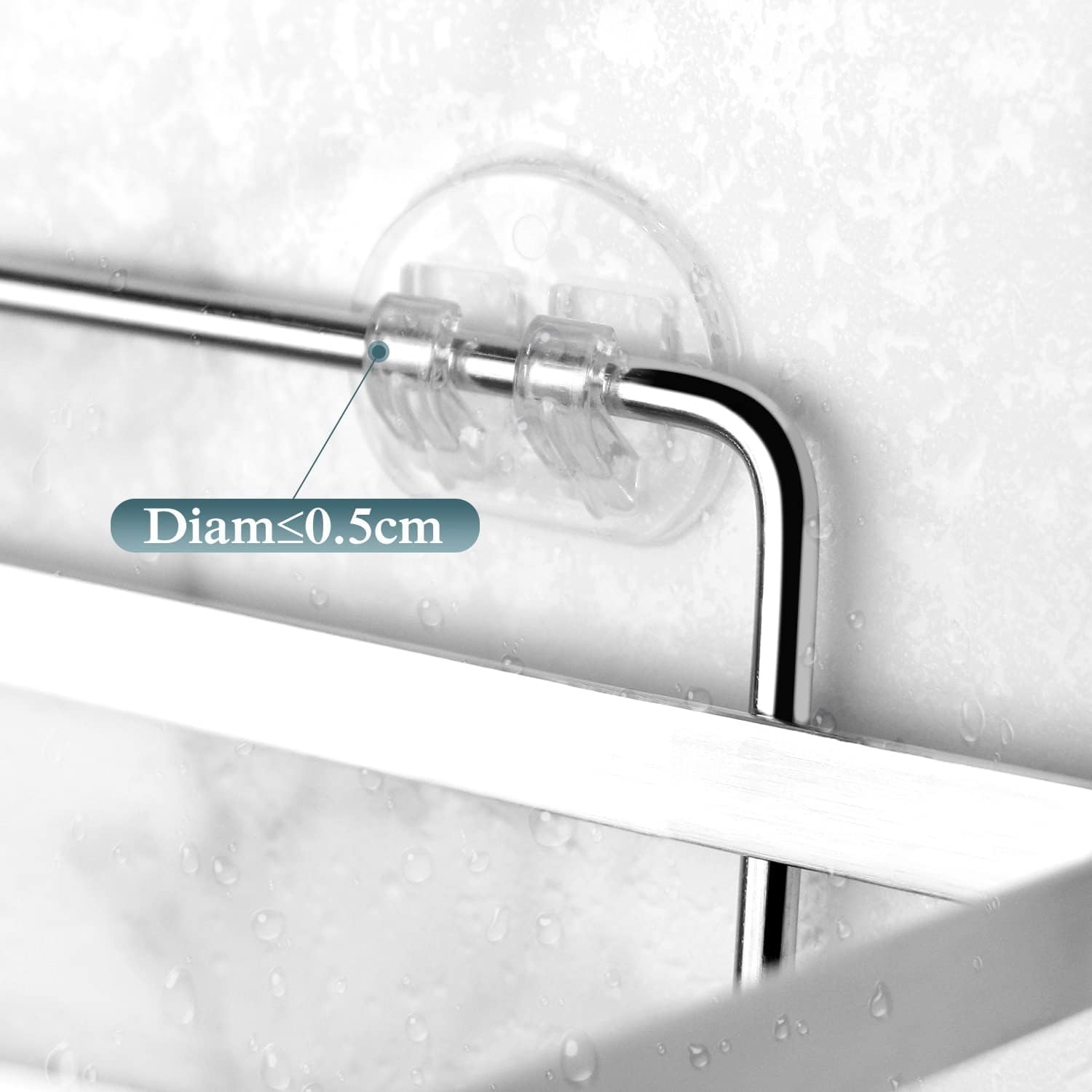 Etokfoks LETH0HL69 Hanging-Shower-Caddies - View #7