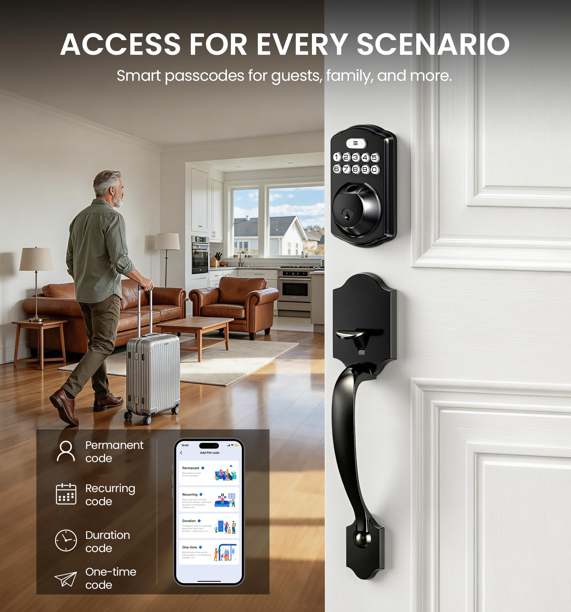 UUDULY LUU0807U277 Electronic-Door-Locks - View #5