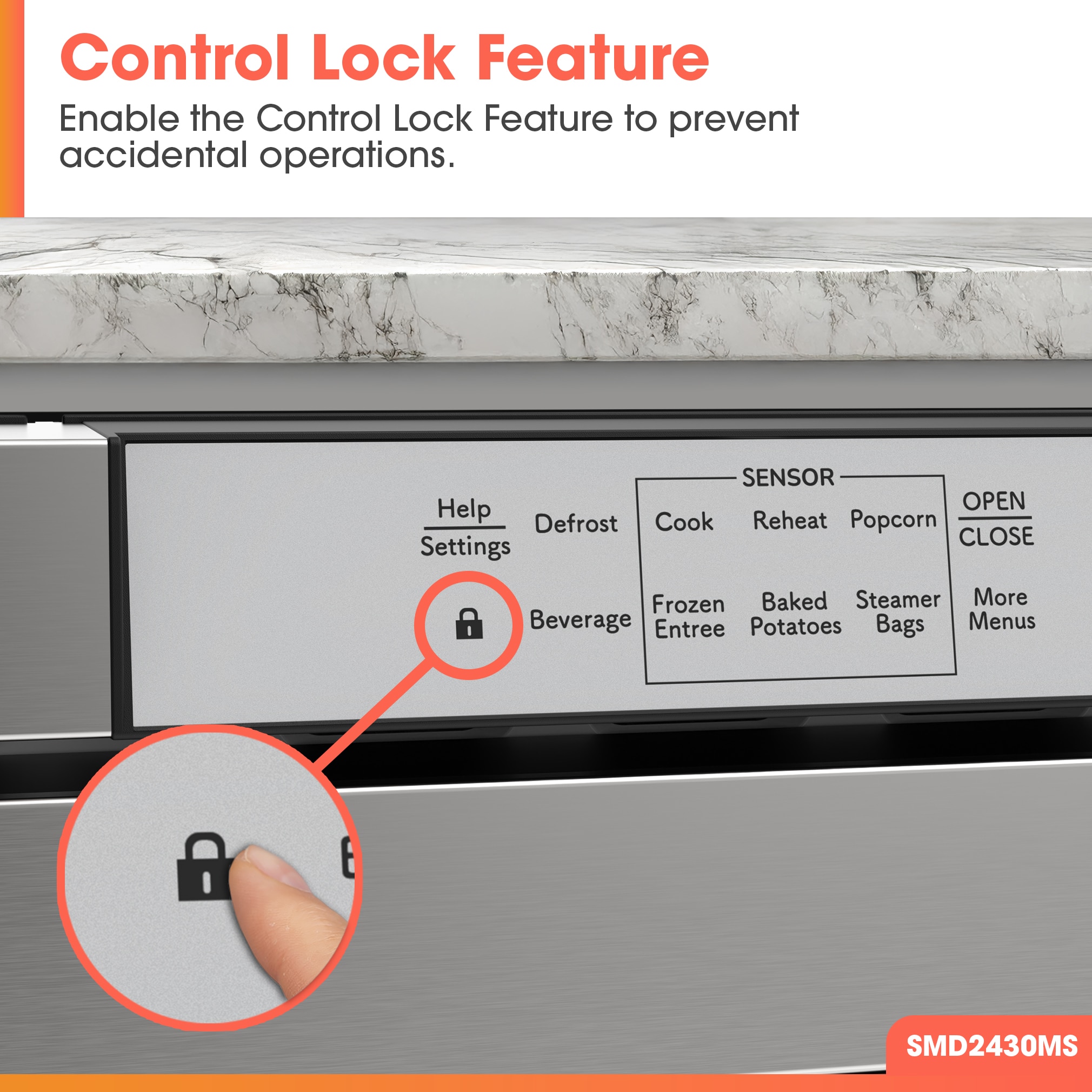 Sharp SMD2430MS Microwave-Drawers - View #14