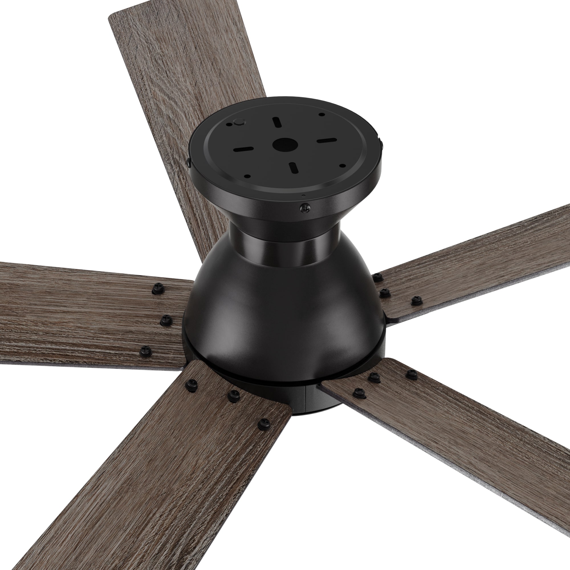 Harbor Breeze 1.85-in Black Plastic Indoor Universal Ceiling Fan