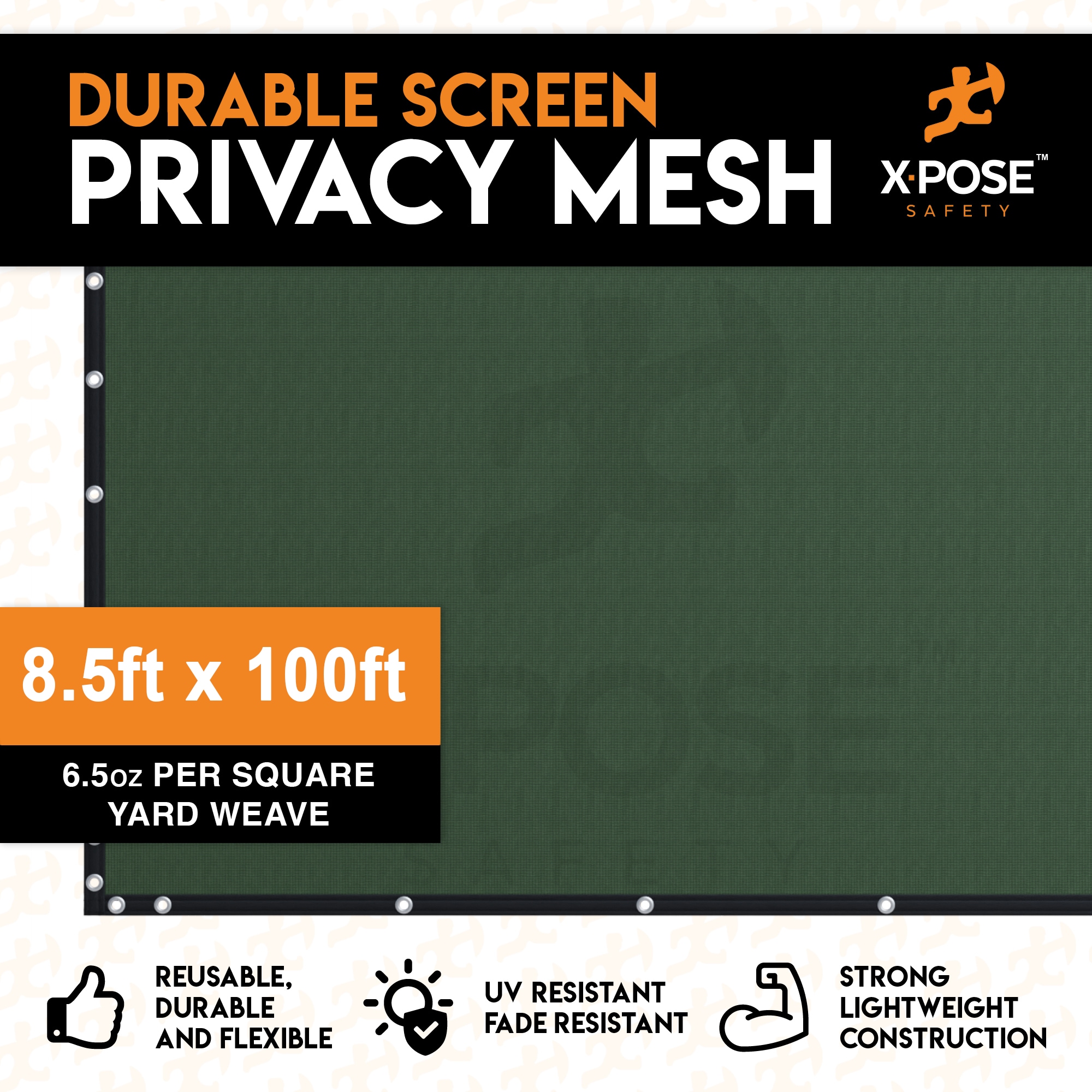 XPOSE SAFETY PS-86100G-X Outdoor-Privacy-Screen - View #2