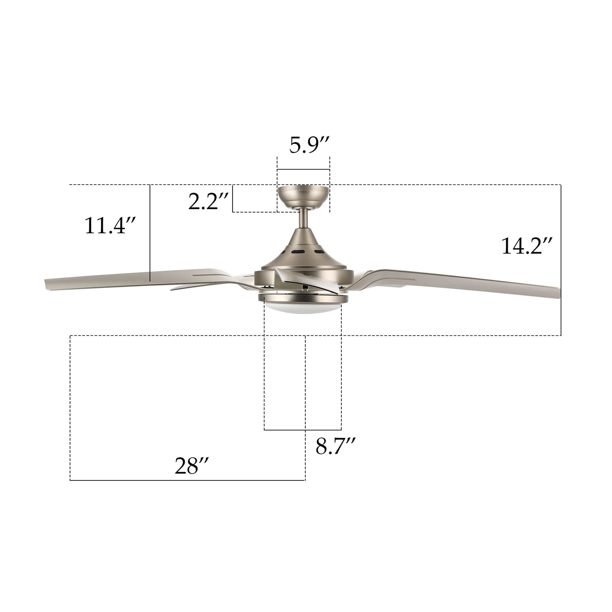 CO-Z CFN-1012-NI Ceiling-Fans - View #8