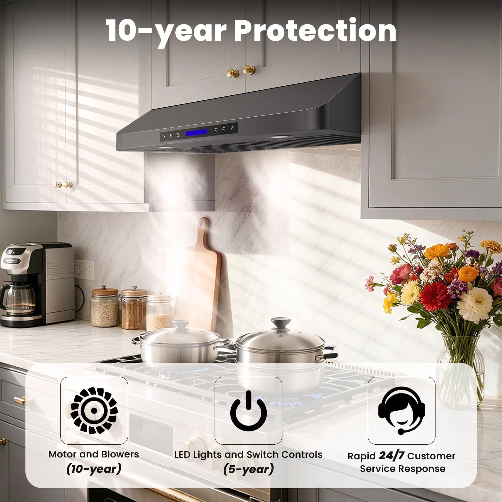 DIVAN DMC01-30B Undercabinet-Range-Hoods - View #9