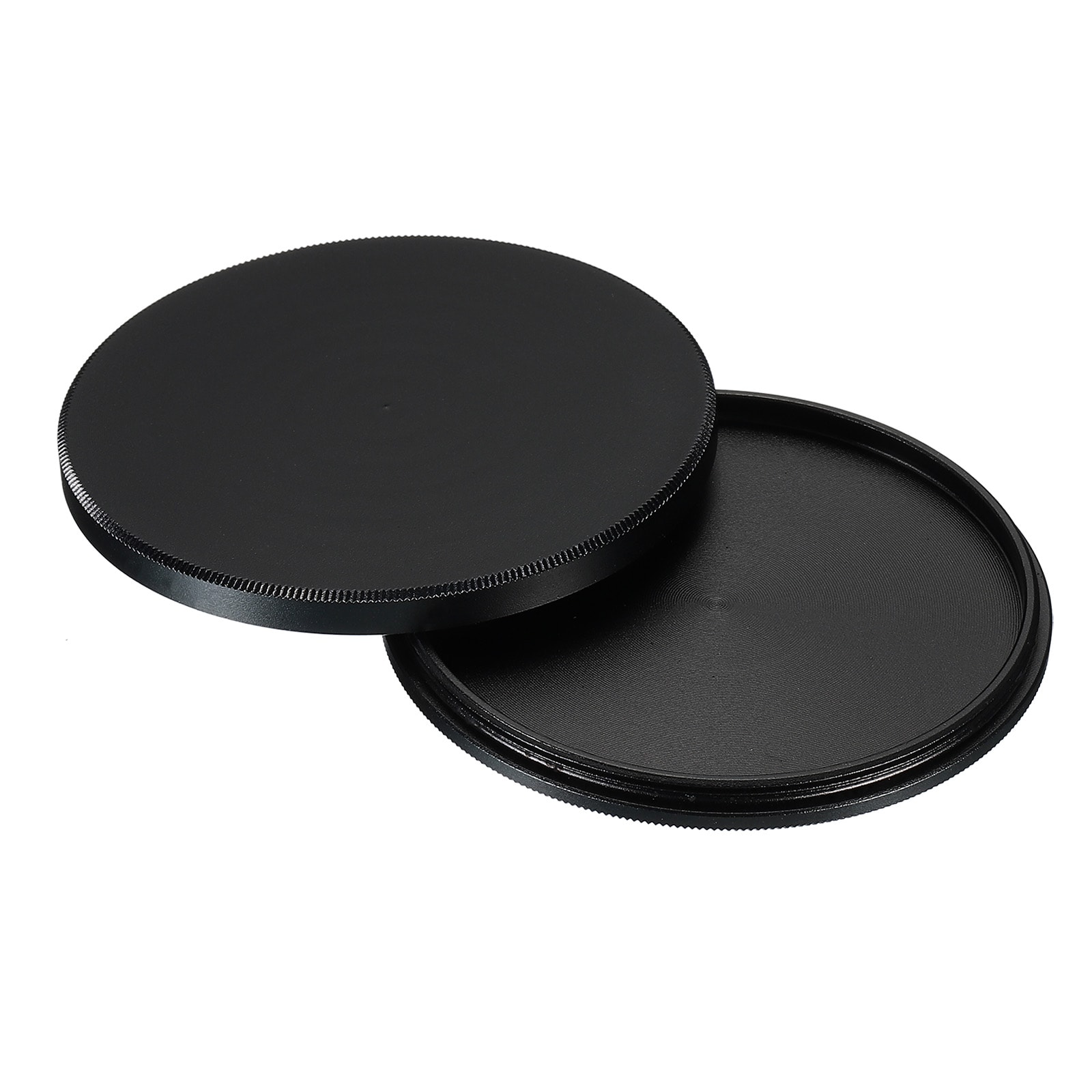 PATIKIL 1pc 55mm Lens Cap Camera Lens Cap Cover Universal Front Metal Lens Filter Stacks Cap Protective Case for 55mm Camera Circular Polarizing Fader ND Filter Black #S26041401UX6572