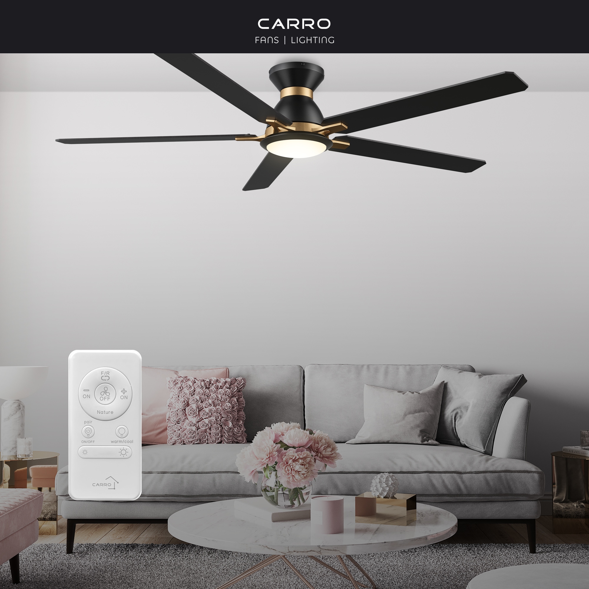 CARRO USA LYDC605J-L11-B2-G-FM Ceiling-Fans - View #4