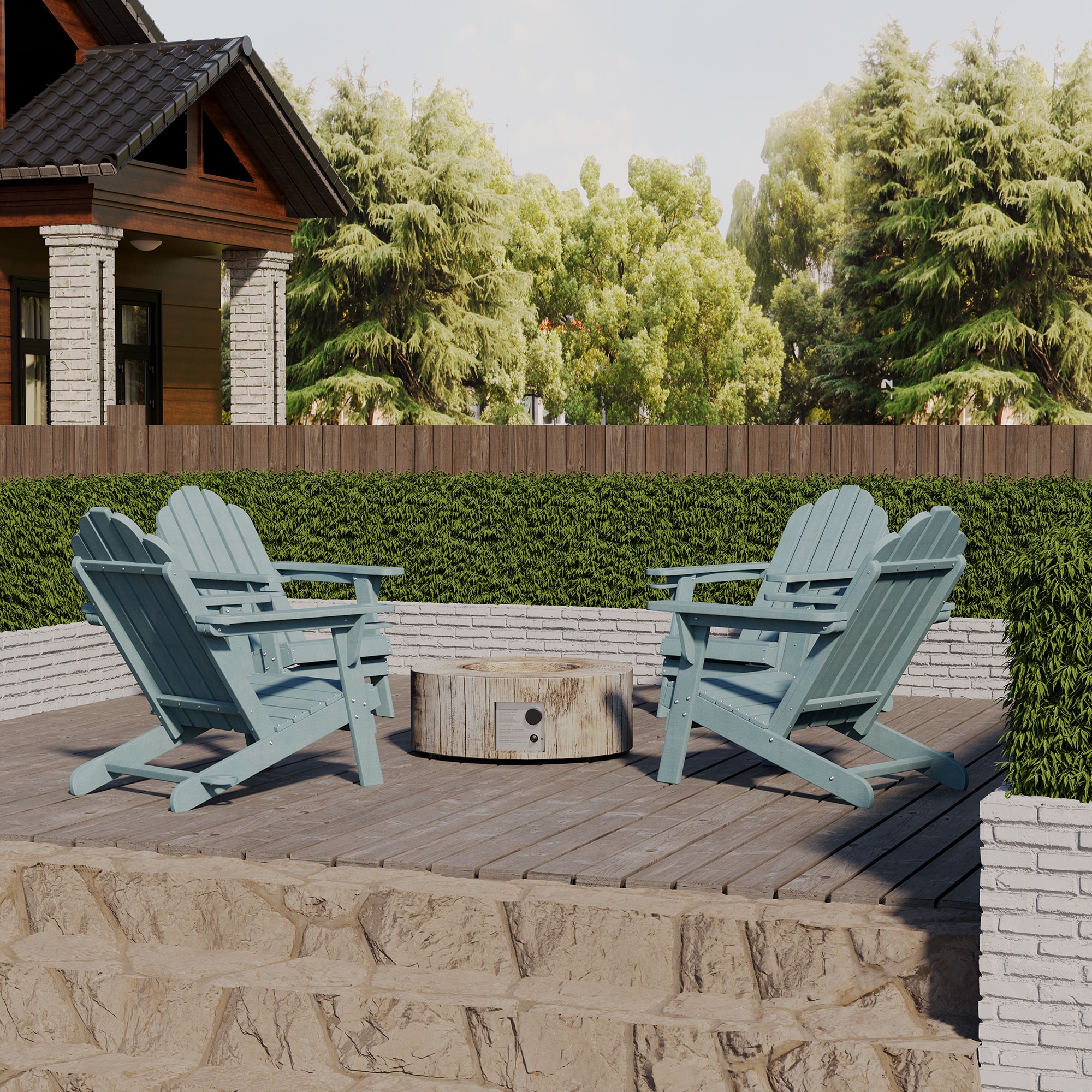 Clihome CL-06CTE5 Patio-Conversation-Sets - View #2