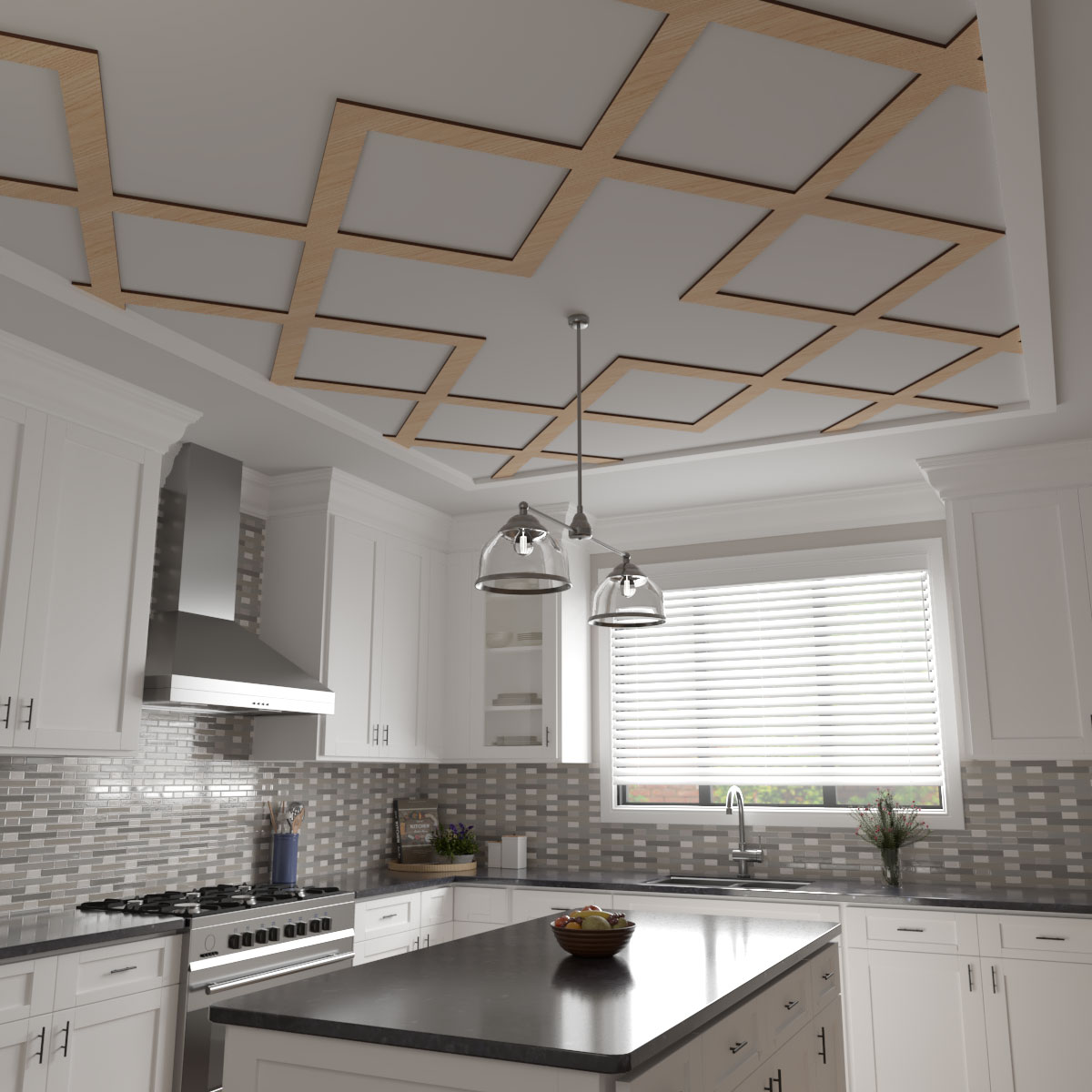 Ekena Millwork CELW60X60X0375FLRHI Wall-Panels - View #10