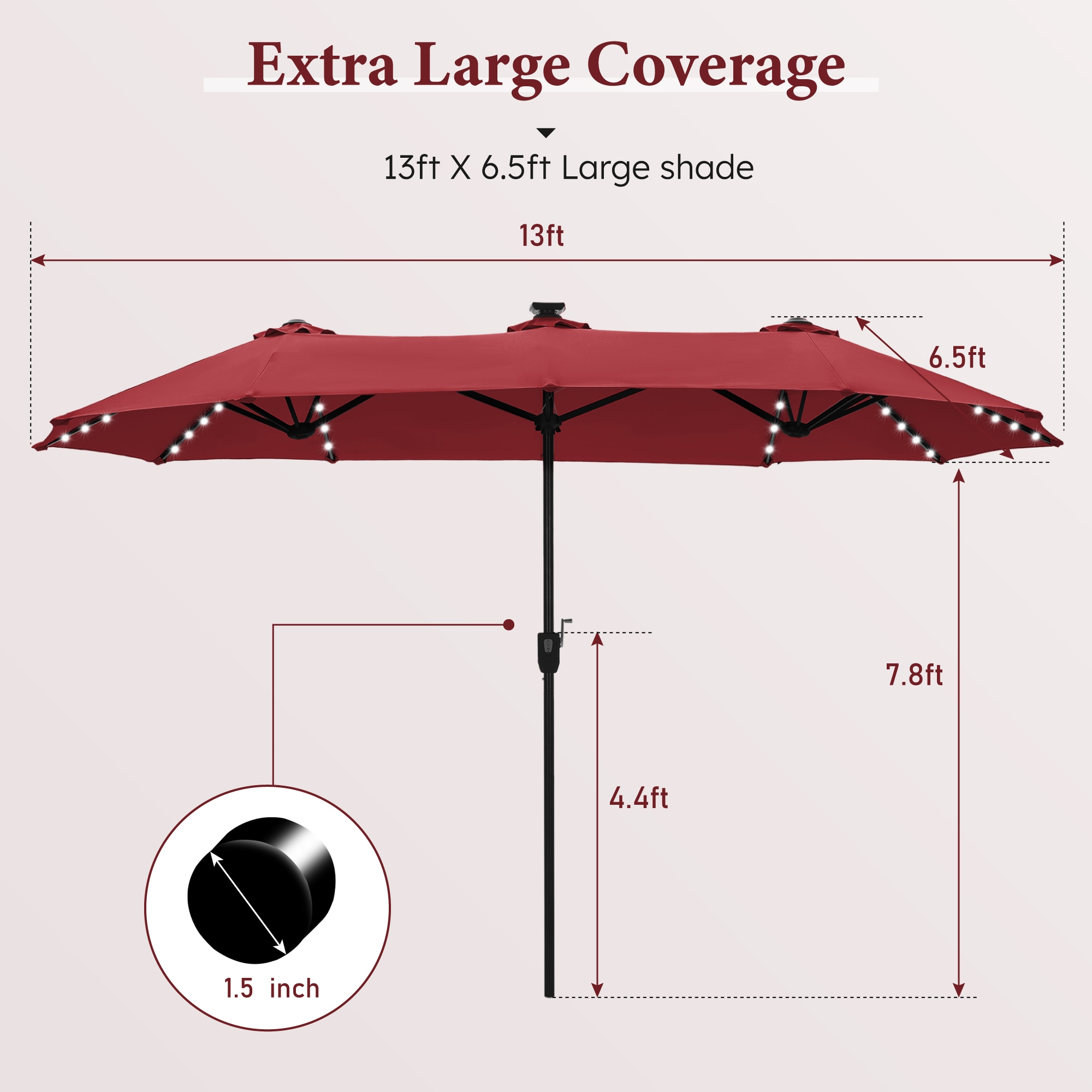 Sunshine Valley E02GM029-R Umbrellas-2 - View #4