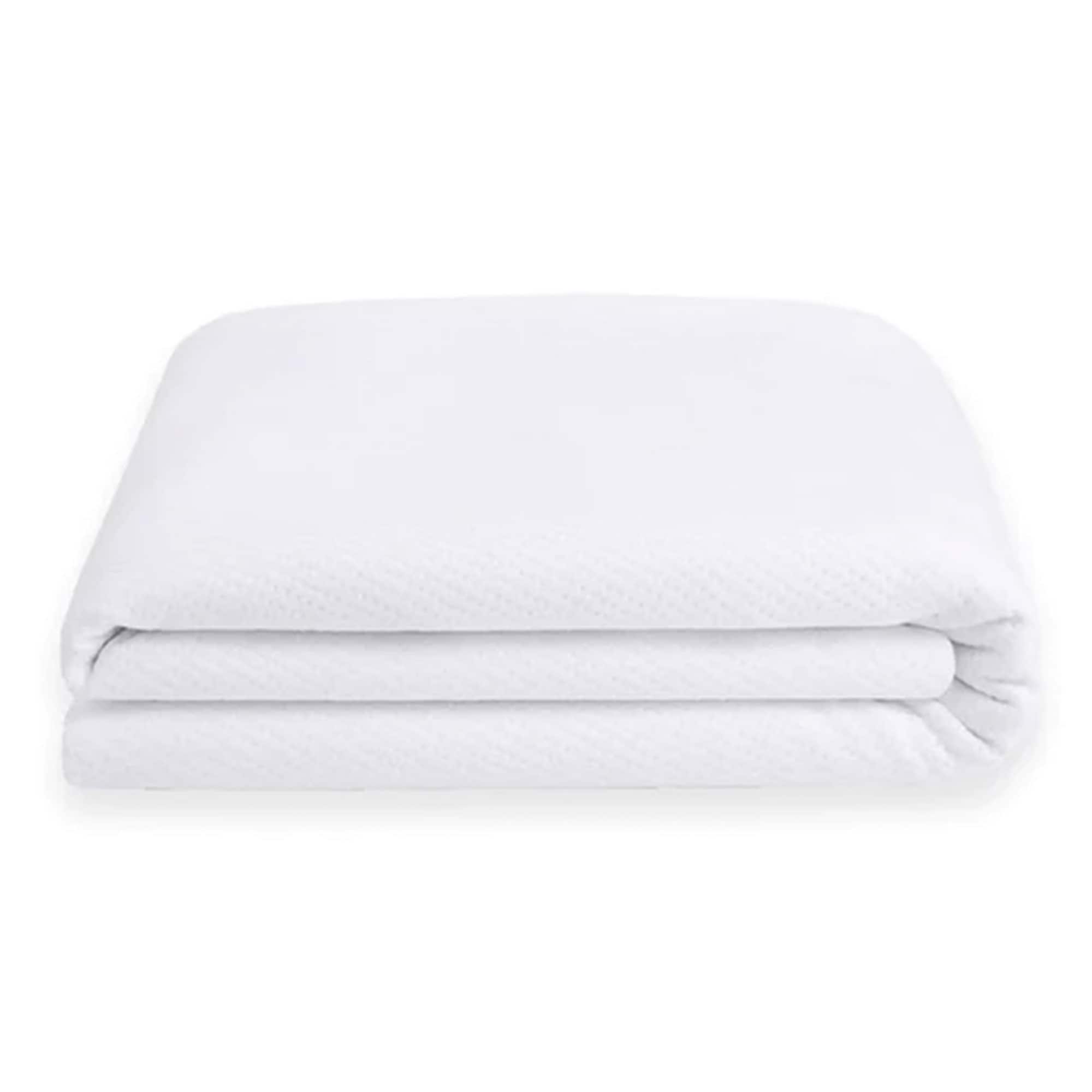 Sleepgram 326919 16-in D Cotton Full Encasement Mattress cover with Bed Bug Protection
